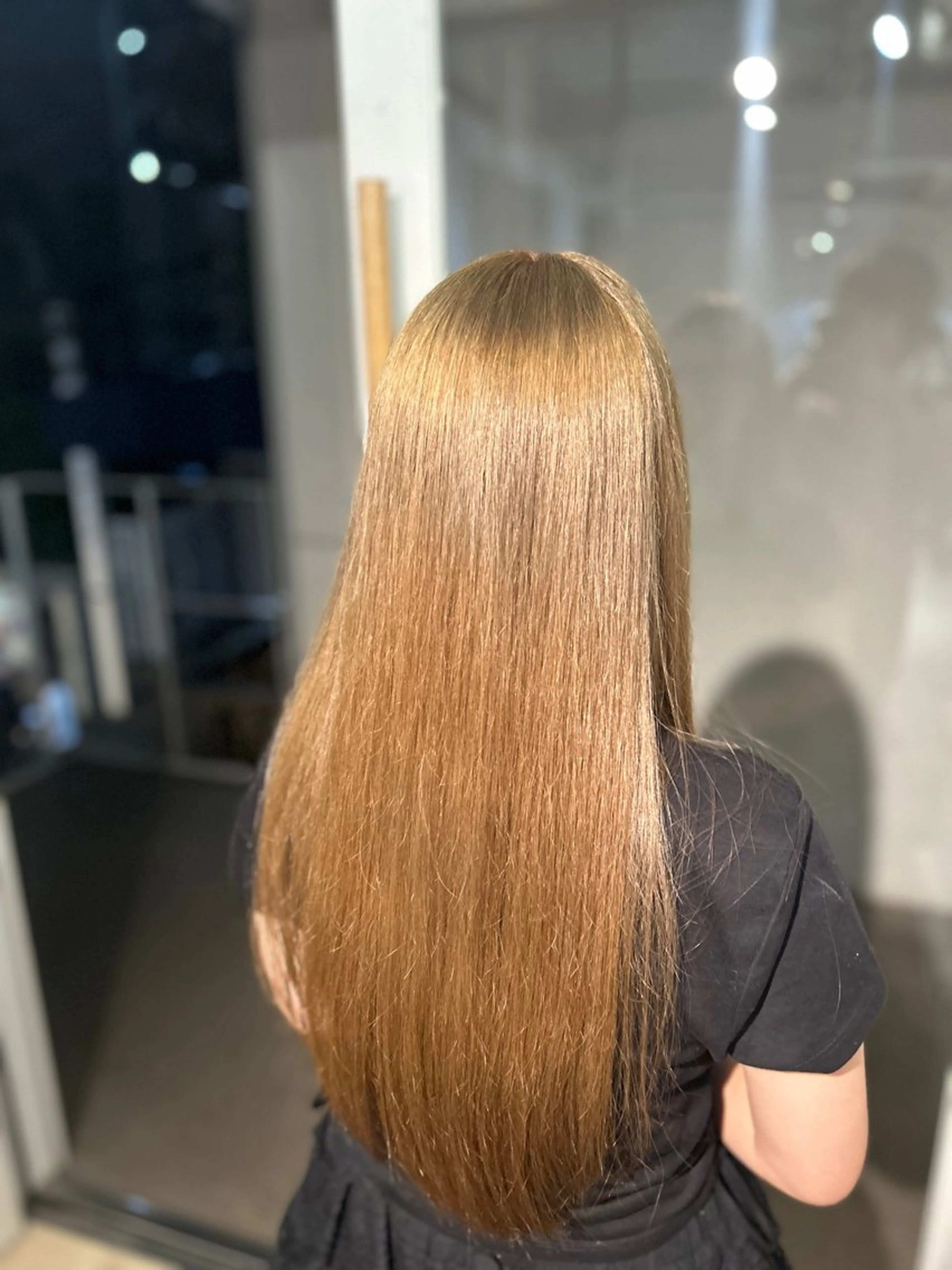 ロング カラー ヘアカラー 林奏良 髪質改善/ハイトーンのヘアスタイル