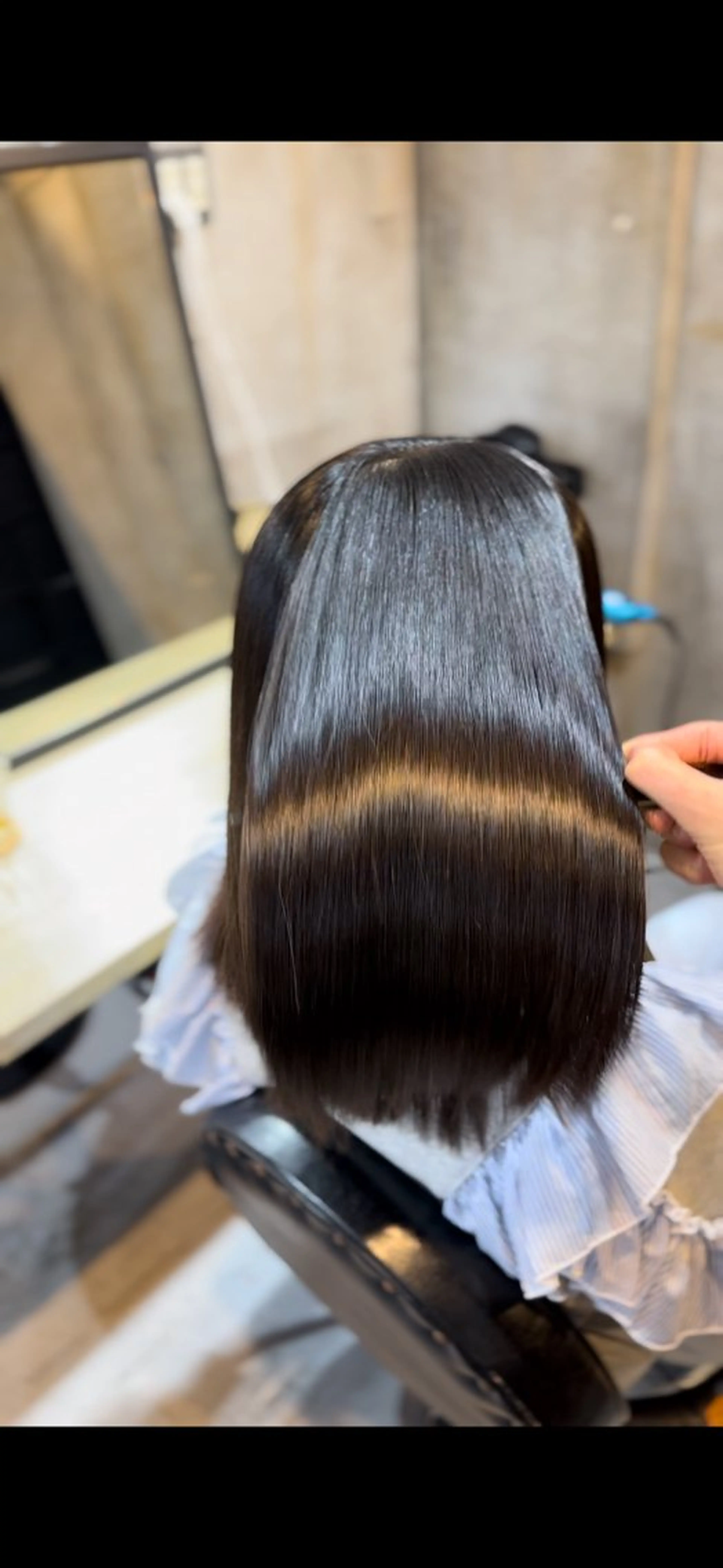 ミディアム 縮毛矯正 🪐縮毛矯正／海陸 翔のヘアスタイル