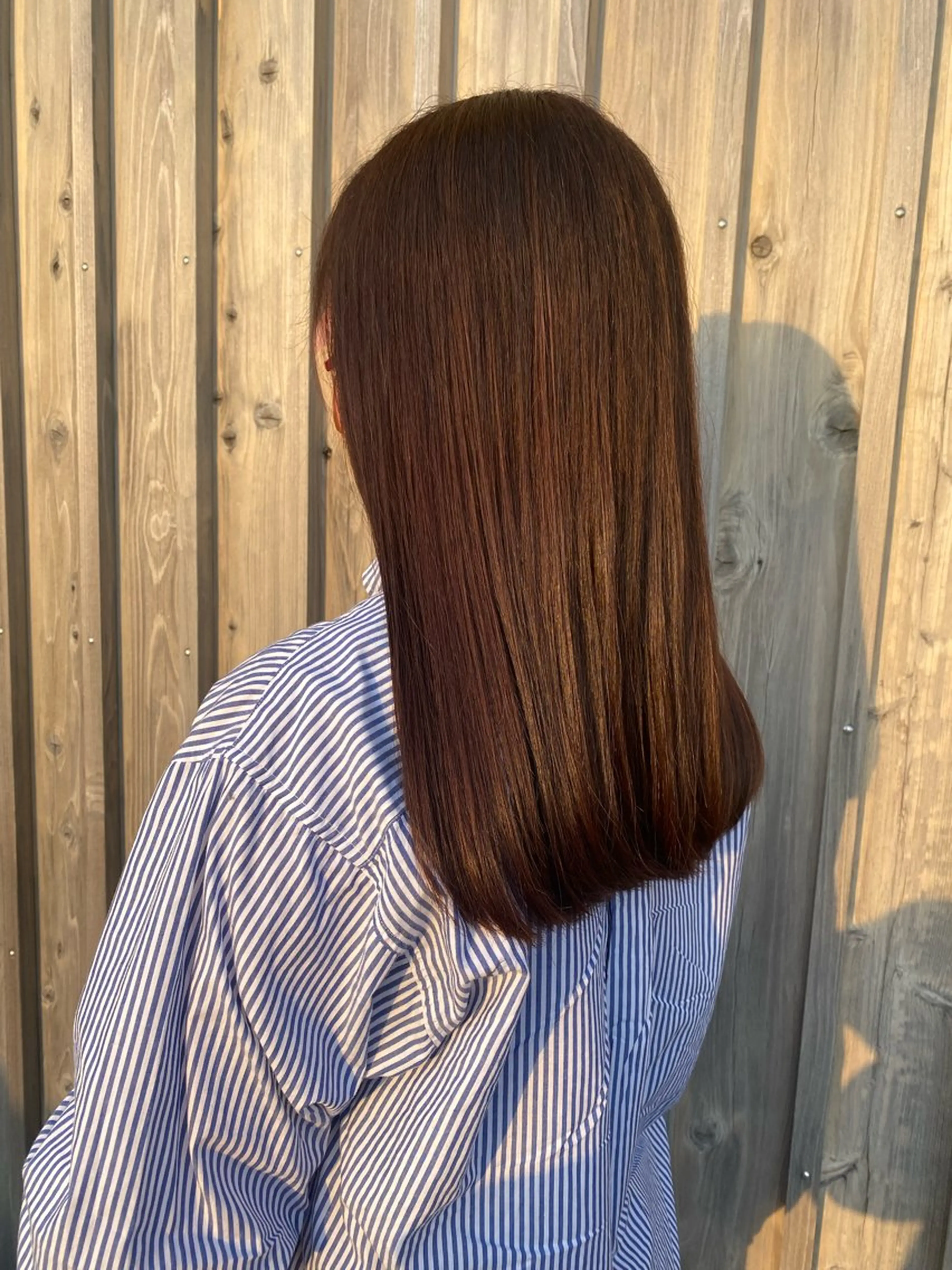 セミロング カラー ブラウンカラー ナチュラルブラウン wakana/ カットモデル募集中のヘアスタイル