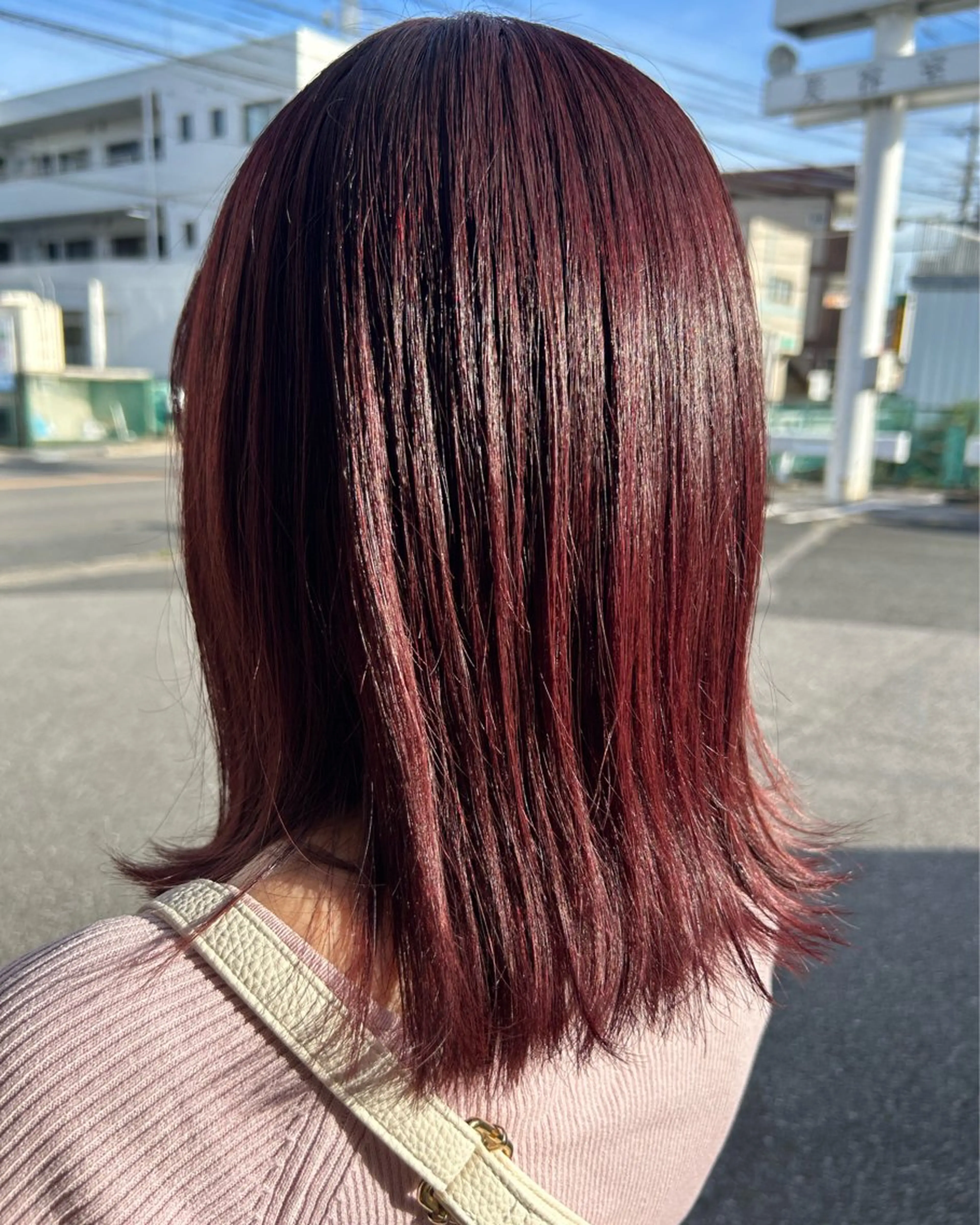 カラー 坂本 瑞季 🤍 髪質改善のヘアスタイル