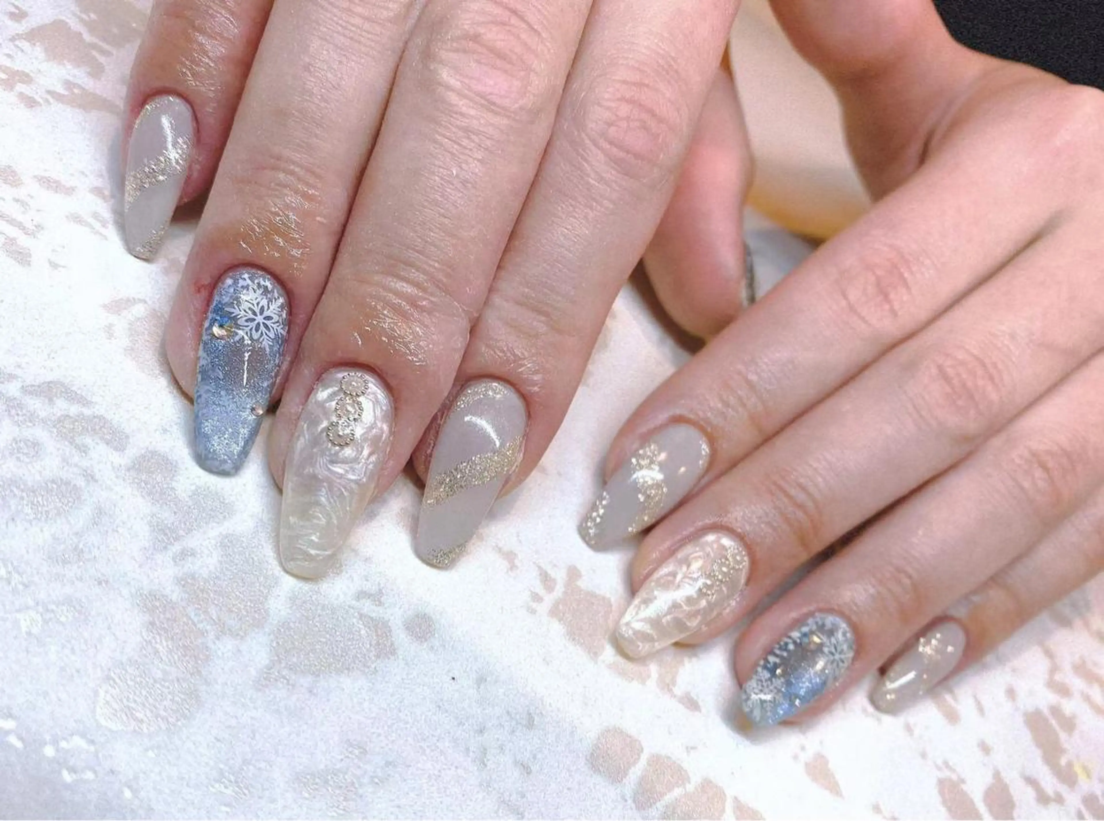 ネイル 長さだし専門店 M2　rikaのネイルデザイン