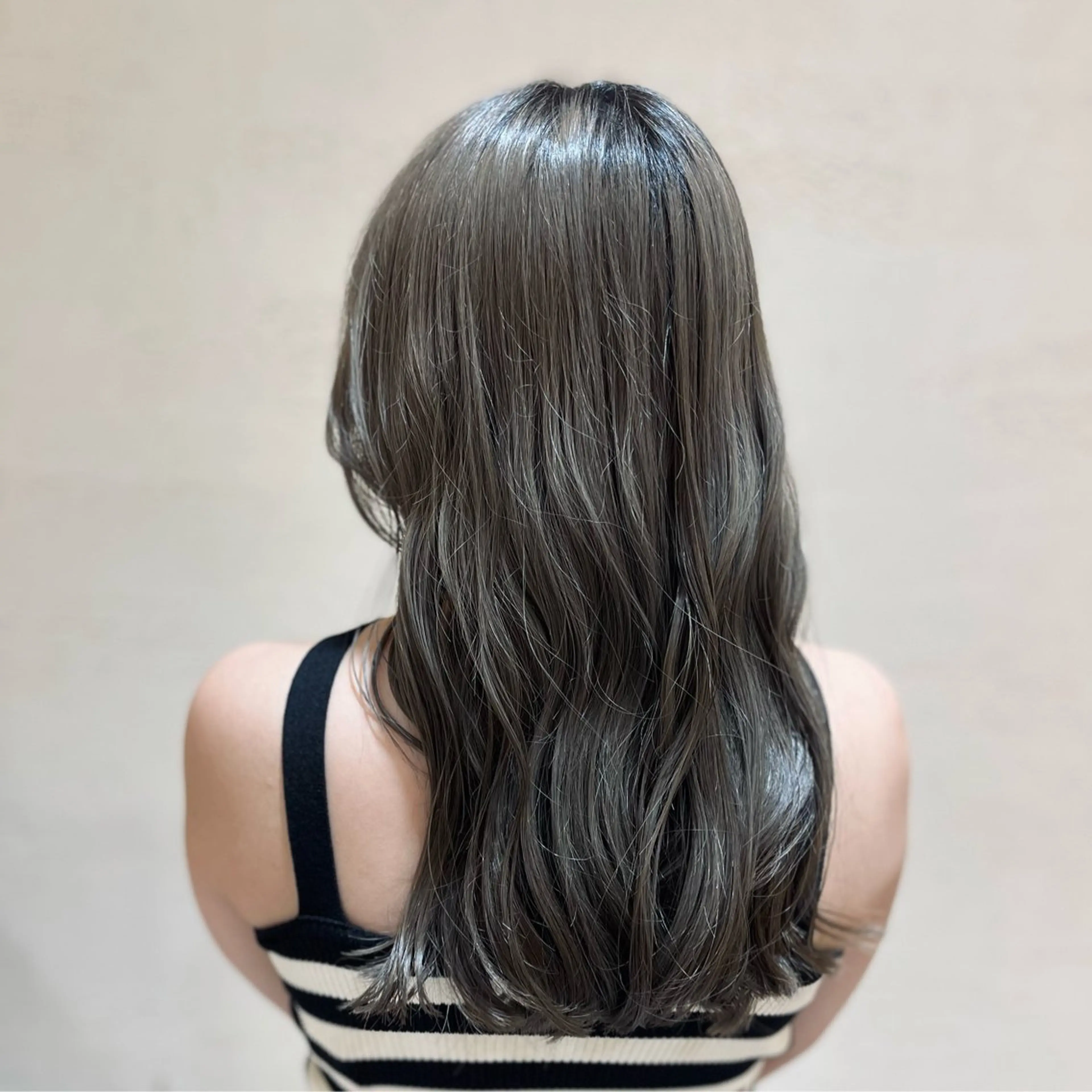 ロング 鎌田 流沙奈のヘアスタイル