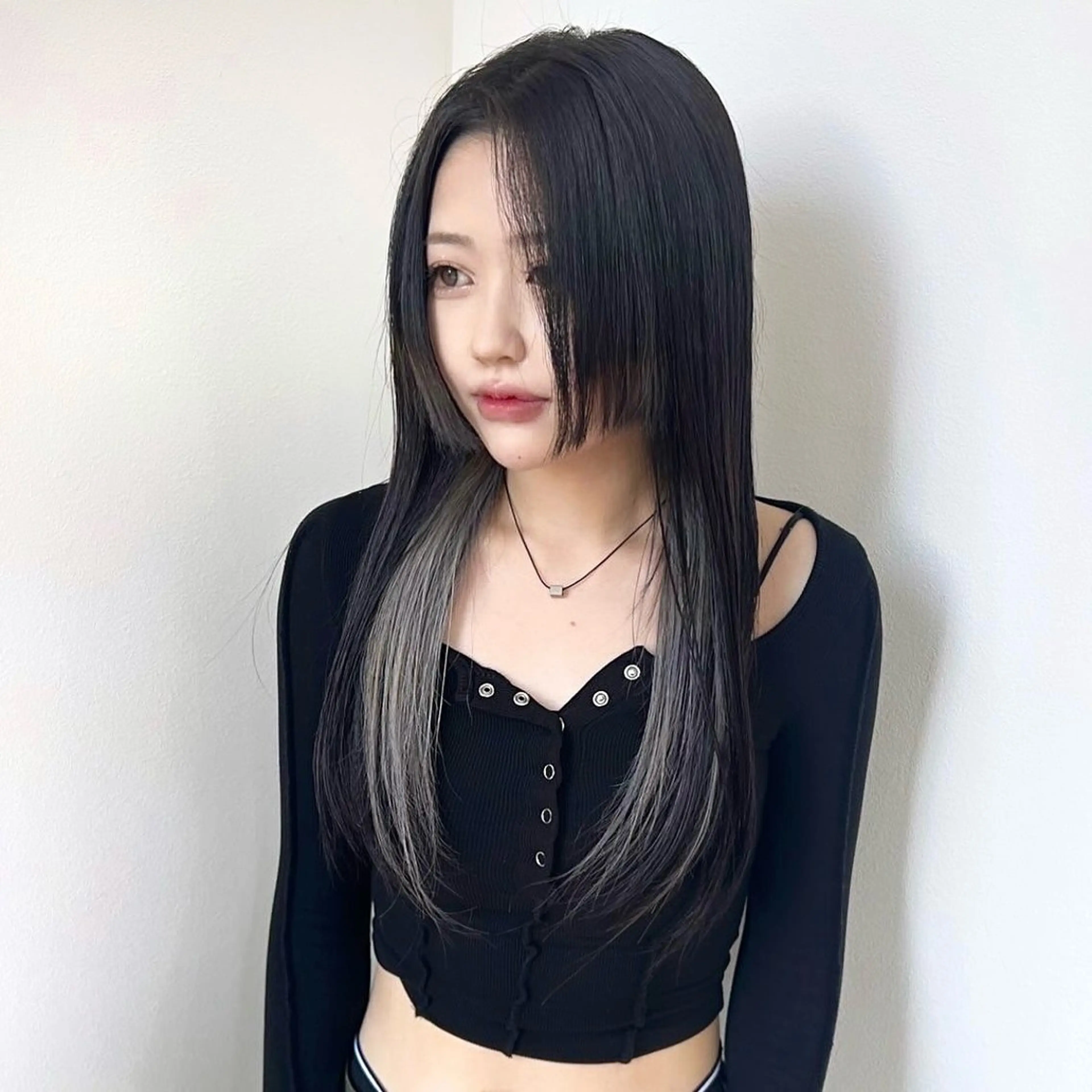 【minimo限定💎】プラチナシールエクステ30本(インナー部分のみ) ＋ ワンカラーの写真