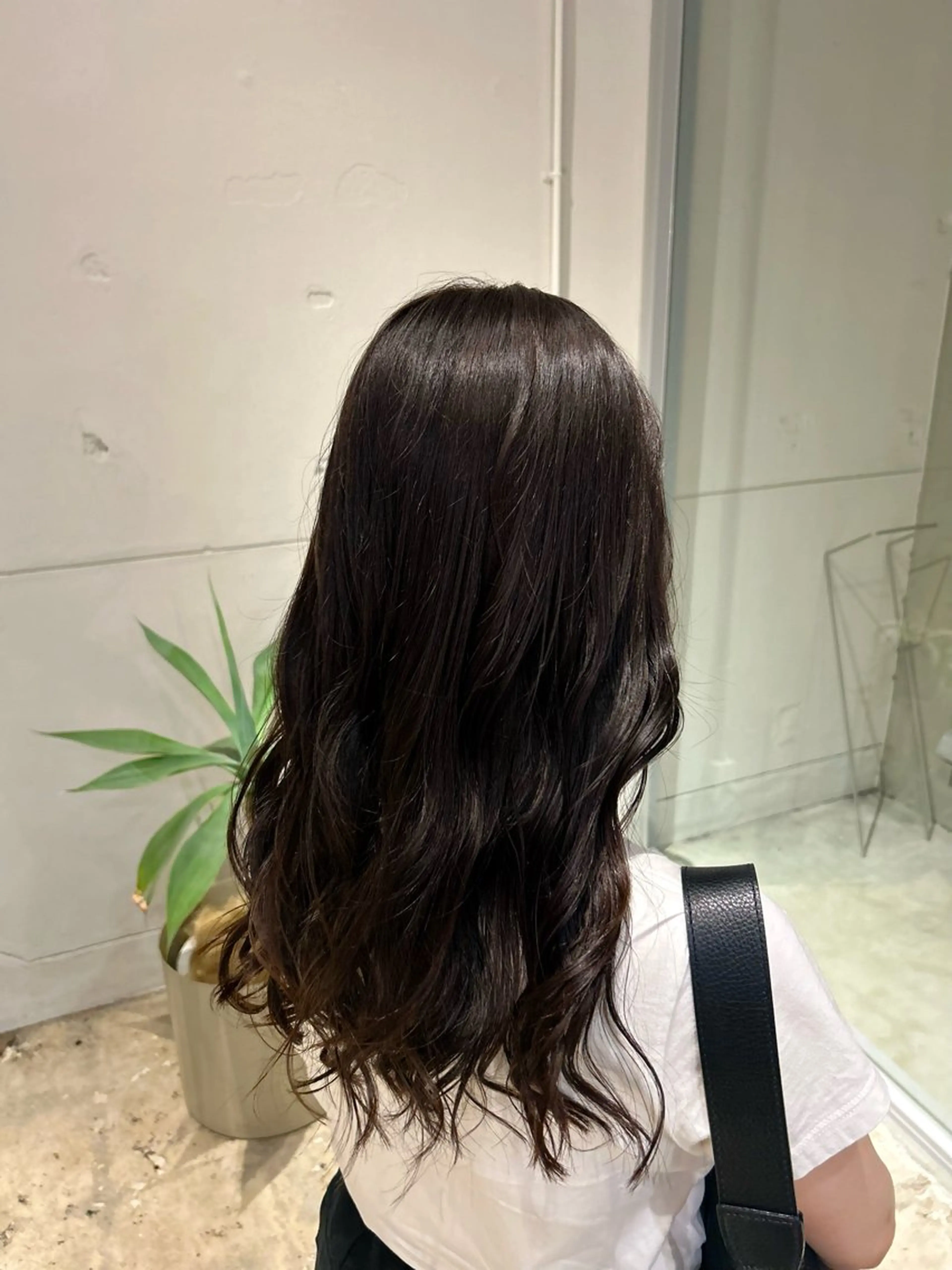 セミロング カラー Casetta.所属・Casetta. ユウヒのヘアスタイル