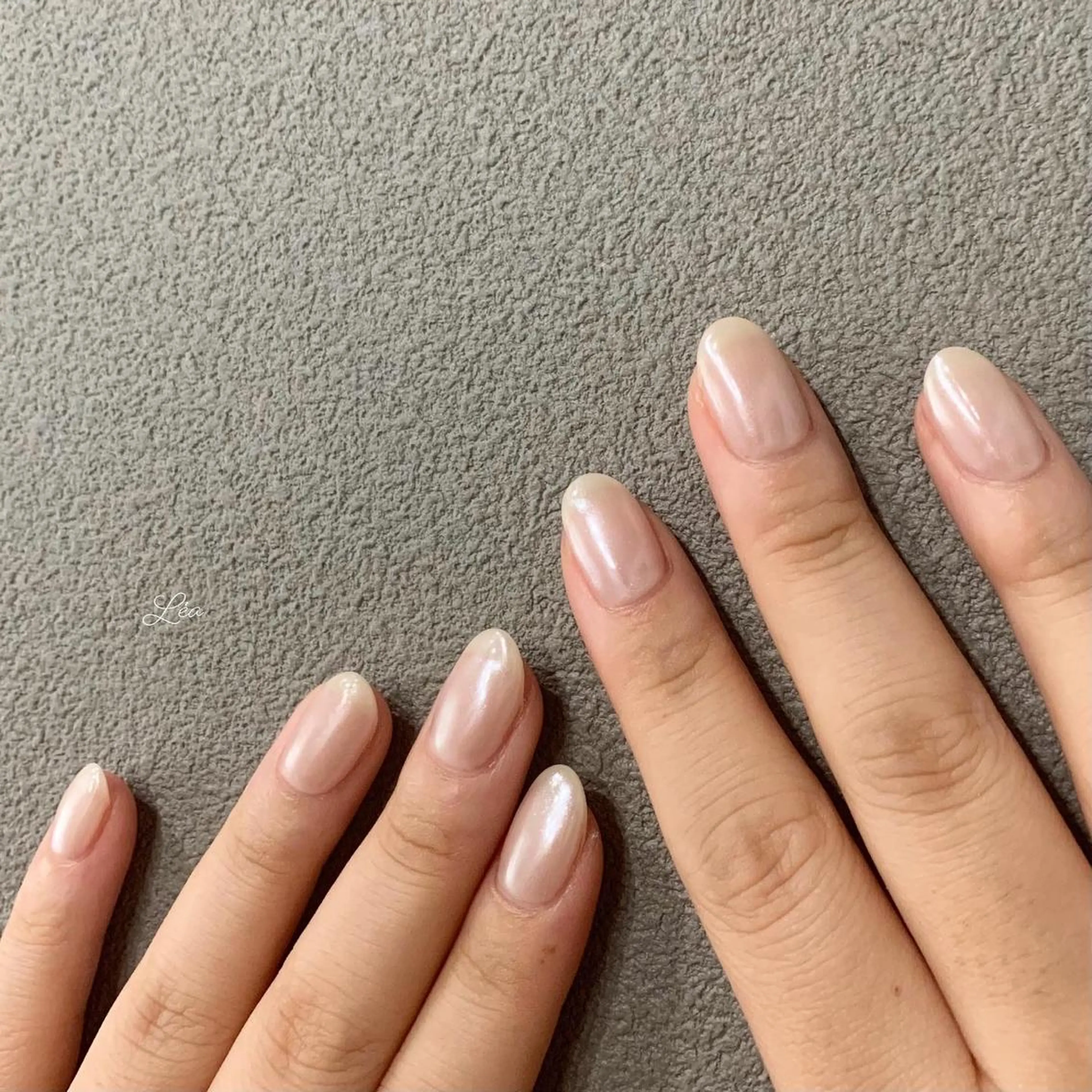 ネイル ジェルネイル ミラーネイル パラジェル ソフトジェル Léa nailのネイルデザイン