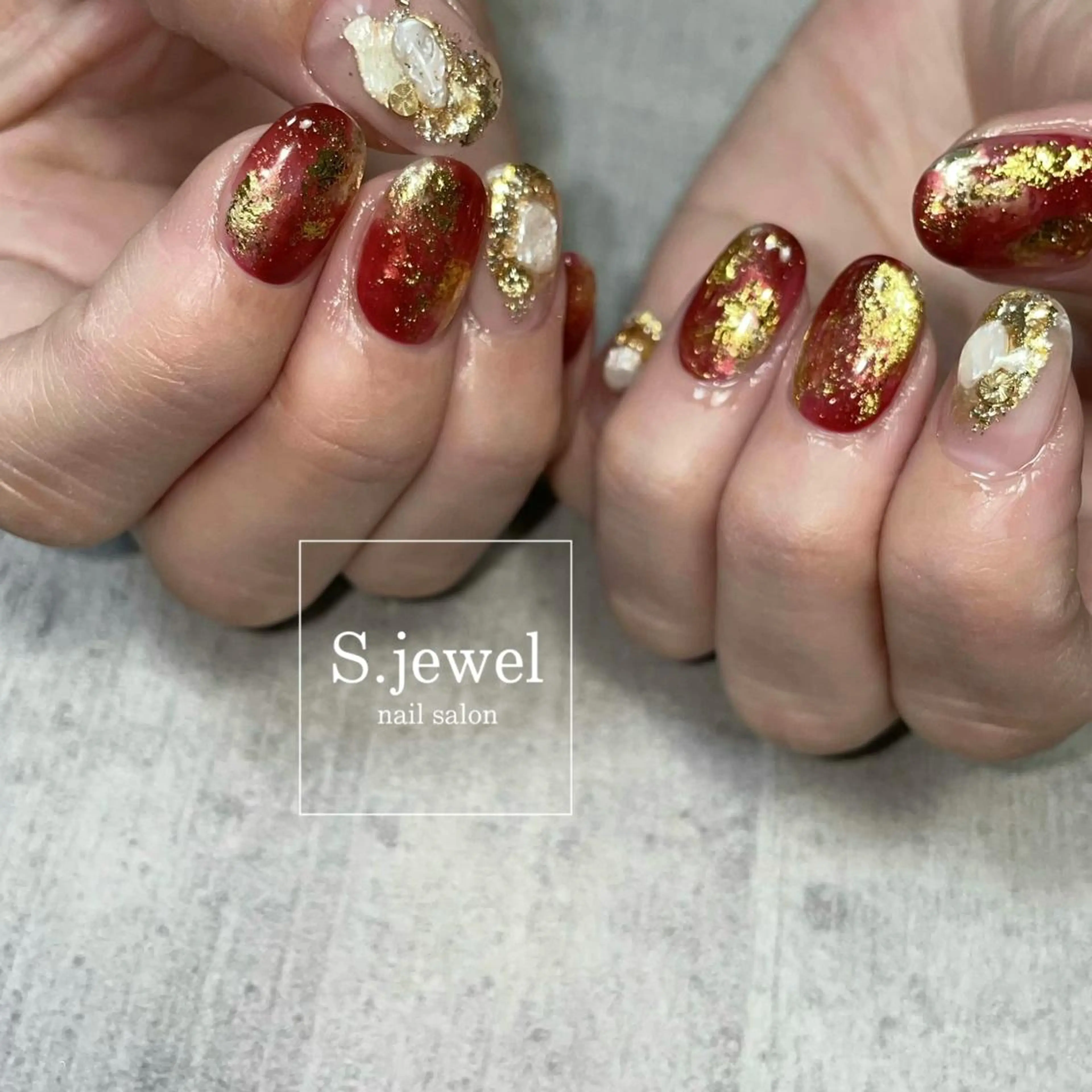 ネイル S♡JEWEL所属・S. JEWELのネイルデザイン