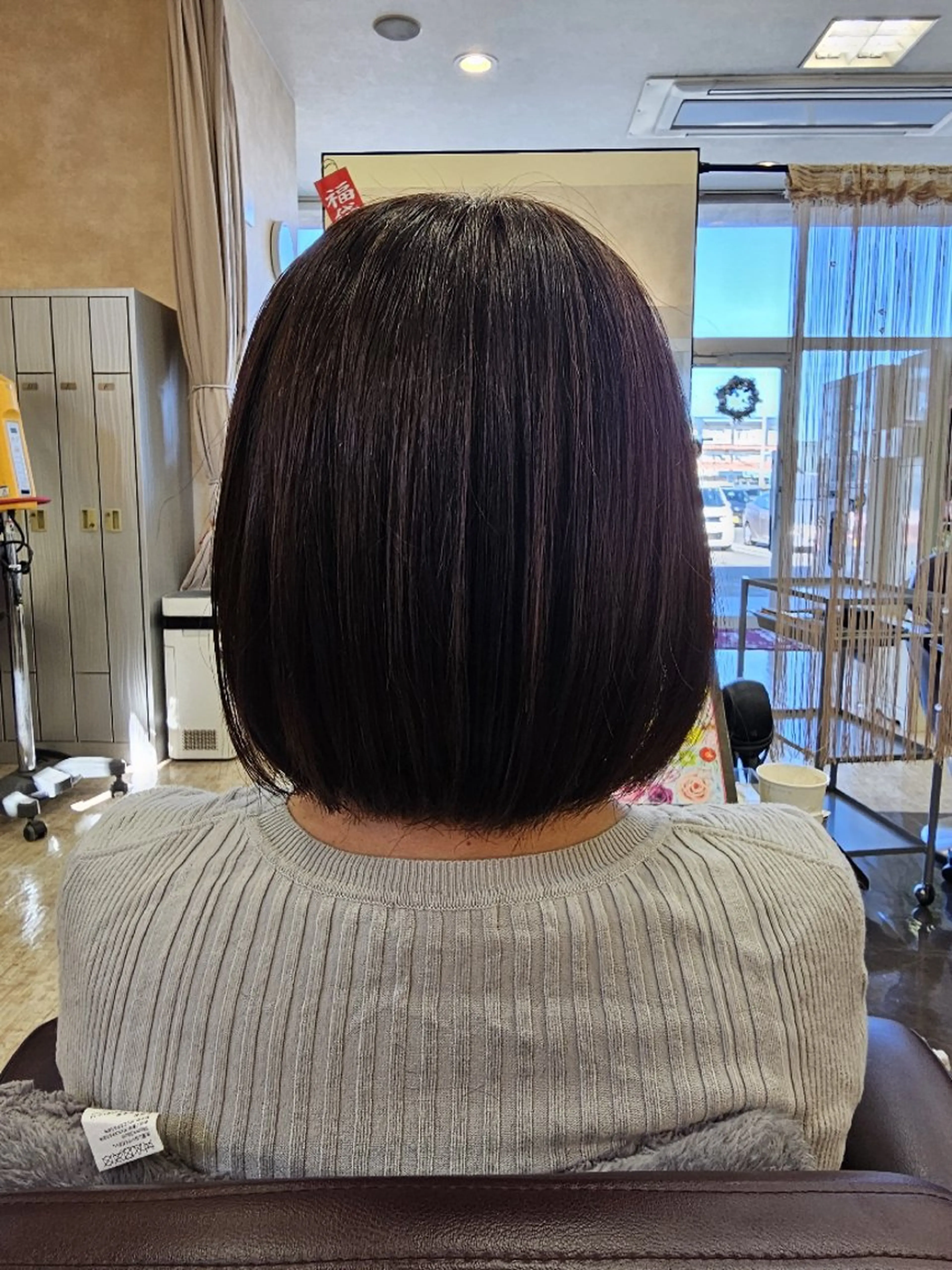 カラー BENI岩沼たけくま 店 佐藤朱華のヘアスタイル