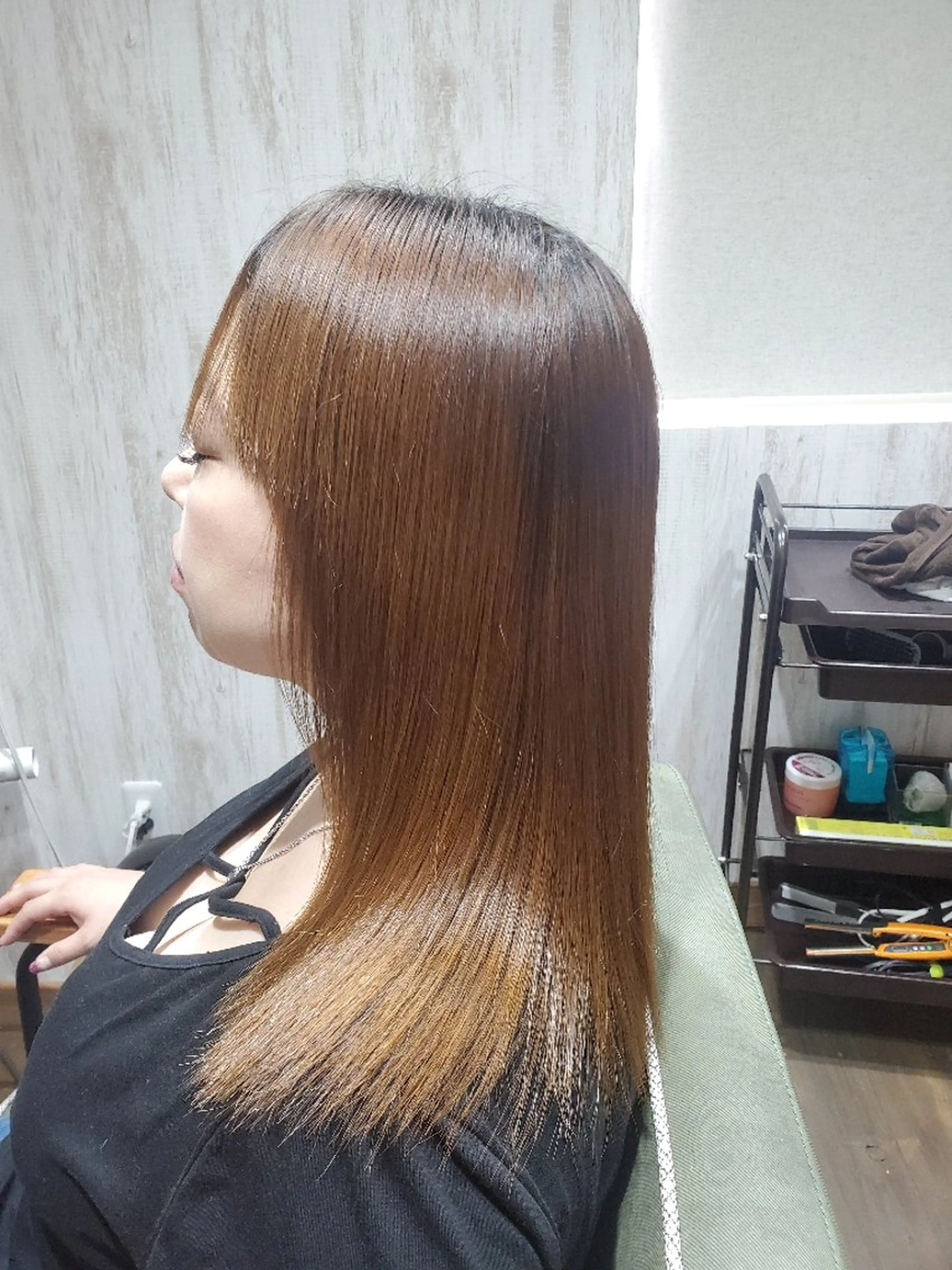 ロング 個室美容室 TOMO 美髪縮毛✨のヘアスタイル