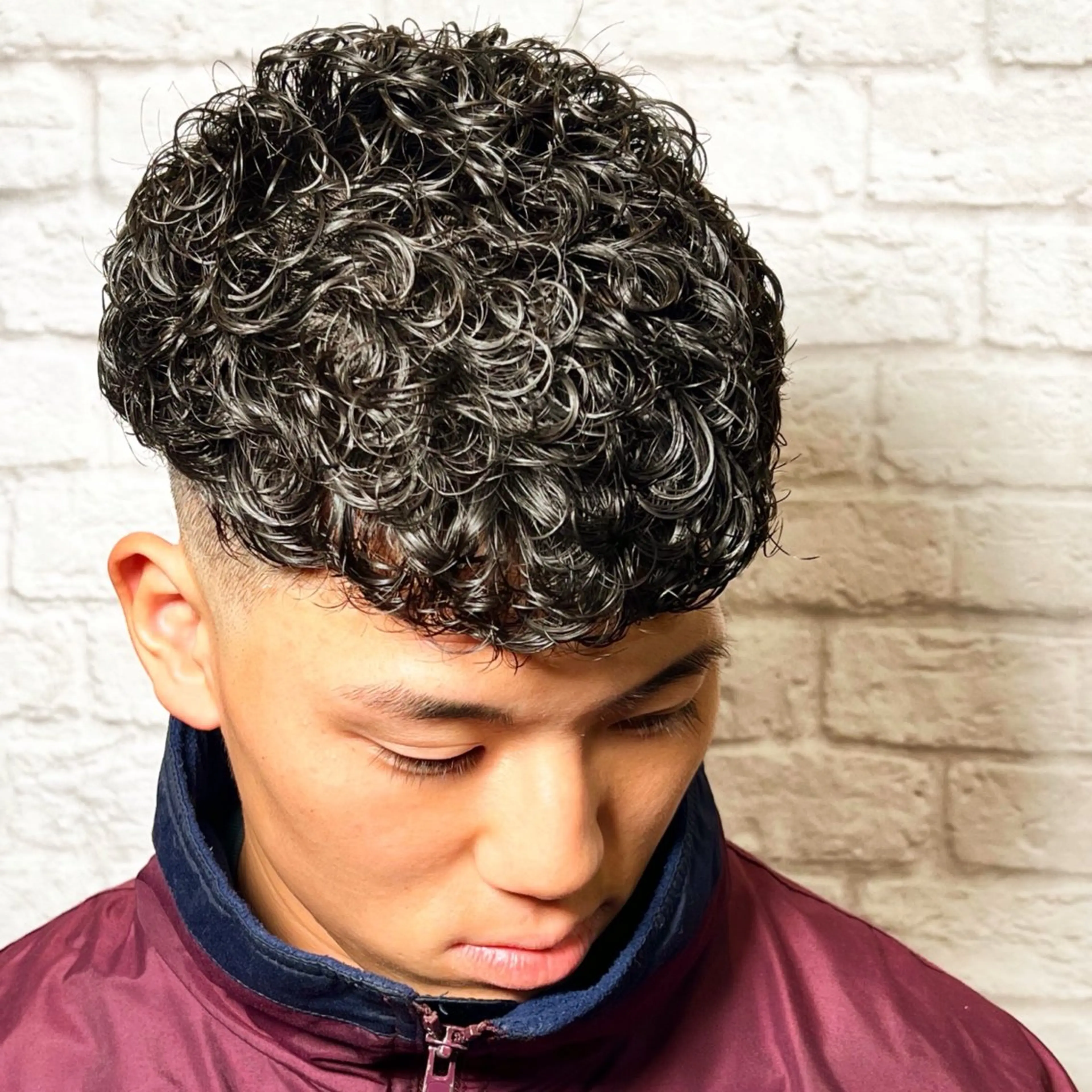 ショート カラー パーマ ヘアアレンジ メンズ カット パーマ メンズカット/パーマ 山崎航平💈のヘアスタイル