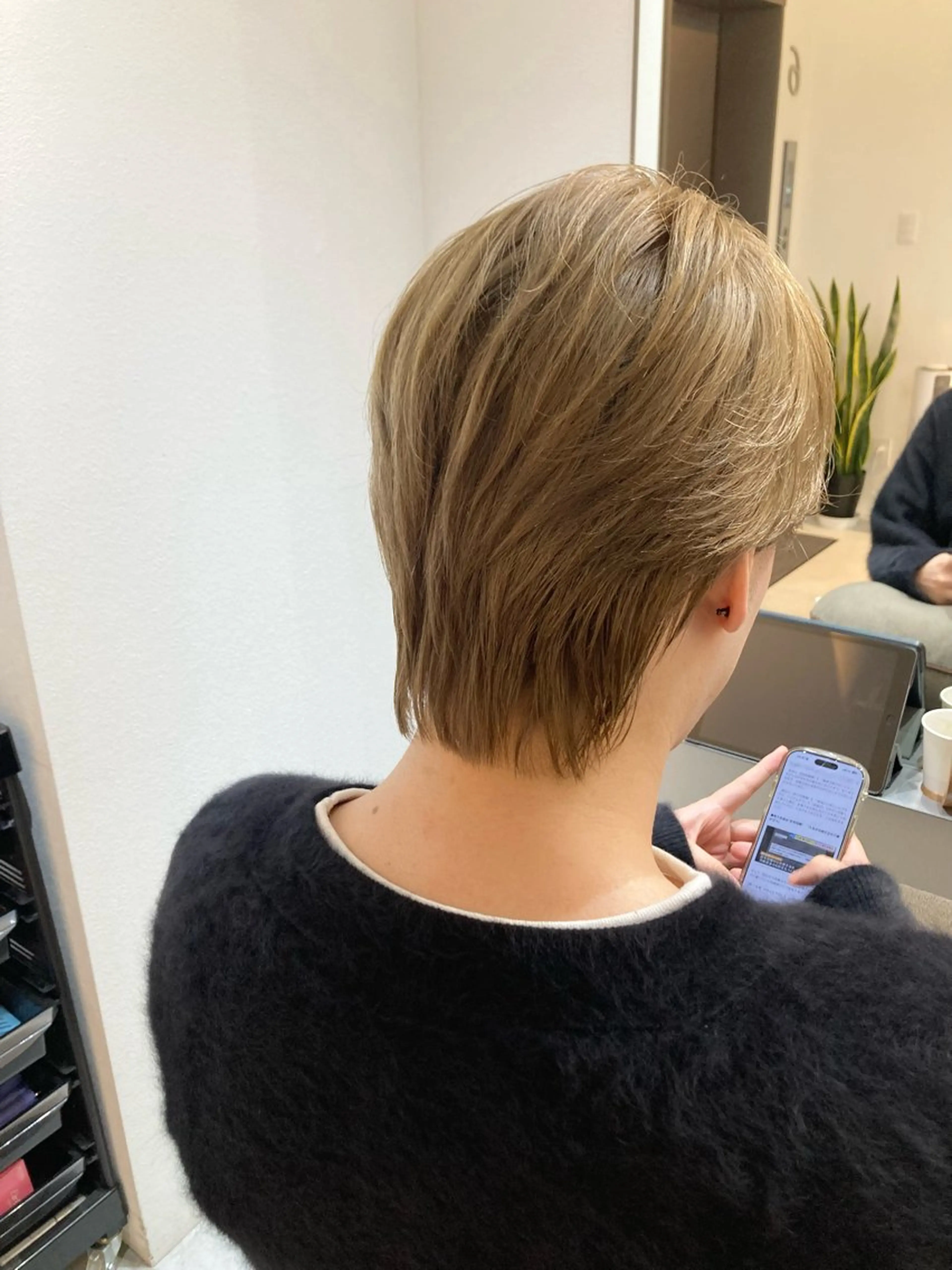 メンズ ヘアカラー トリートメント ✨色持ちの良い艶 カラー✨蟹江真世のヘアスタイル