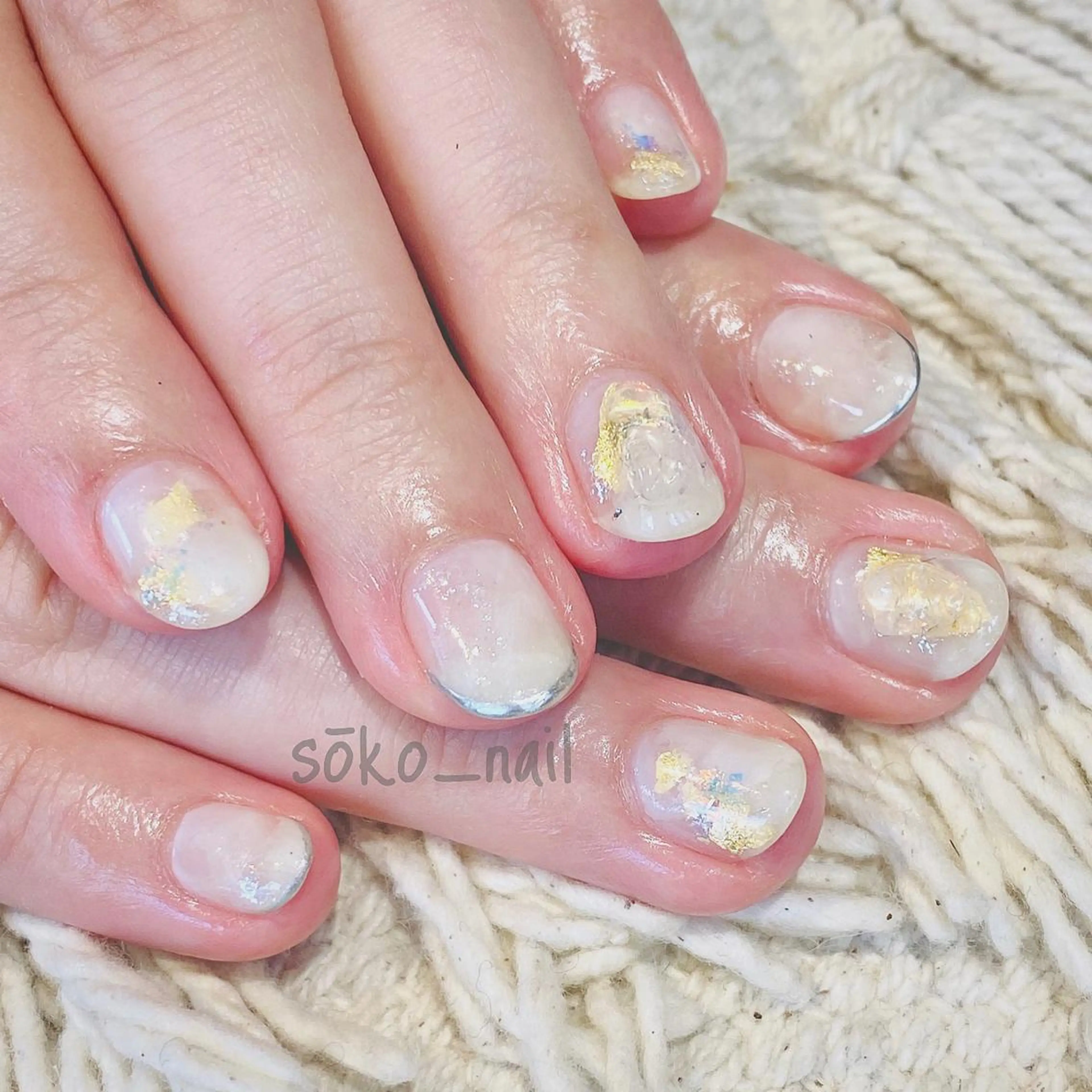 ネイル ハンドネイル sōko Hair&Nail Salon所属・megu  / sōko nailのネイルデザイン