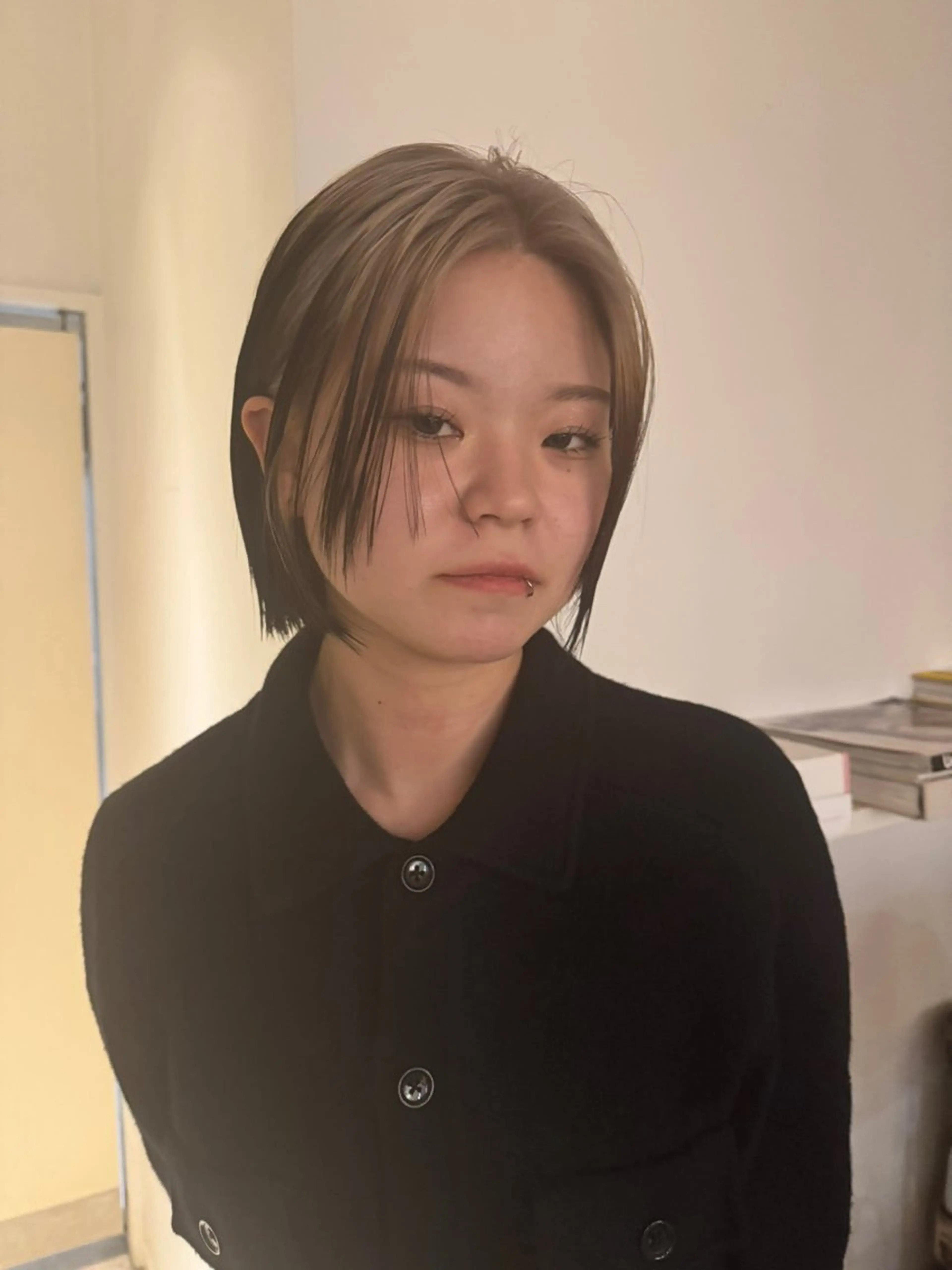 カラー カット ヘアカラー 今泉/KAI🦓艶髪 ボブ/ミニボブのヘアスタイル