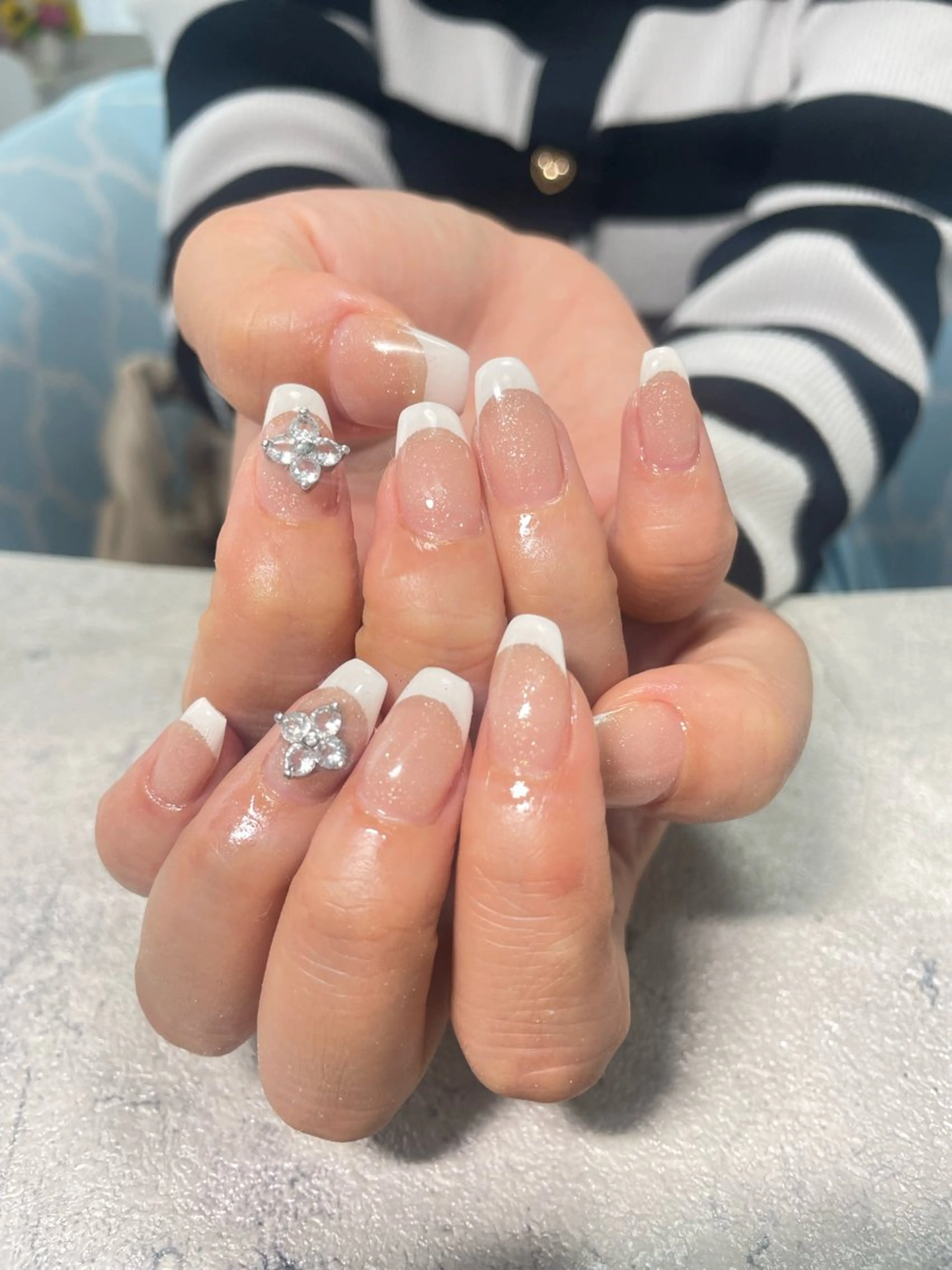 ネイル フレンチネイル はるひな ねいるのネイルデザイン