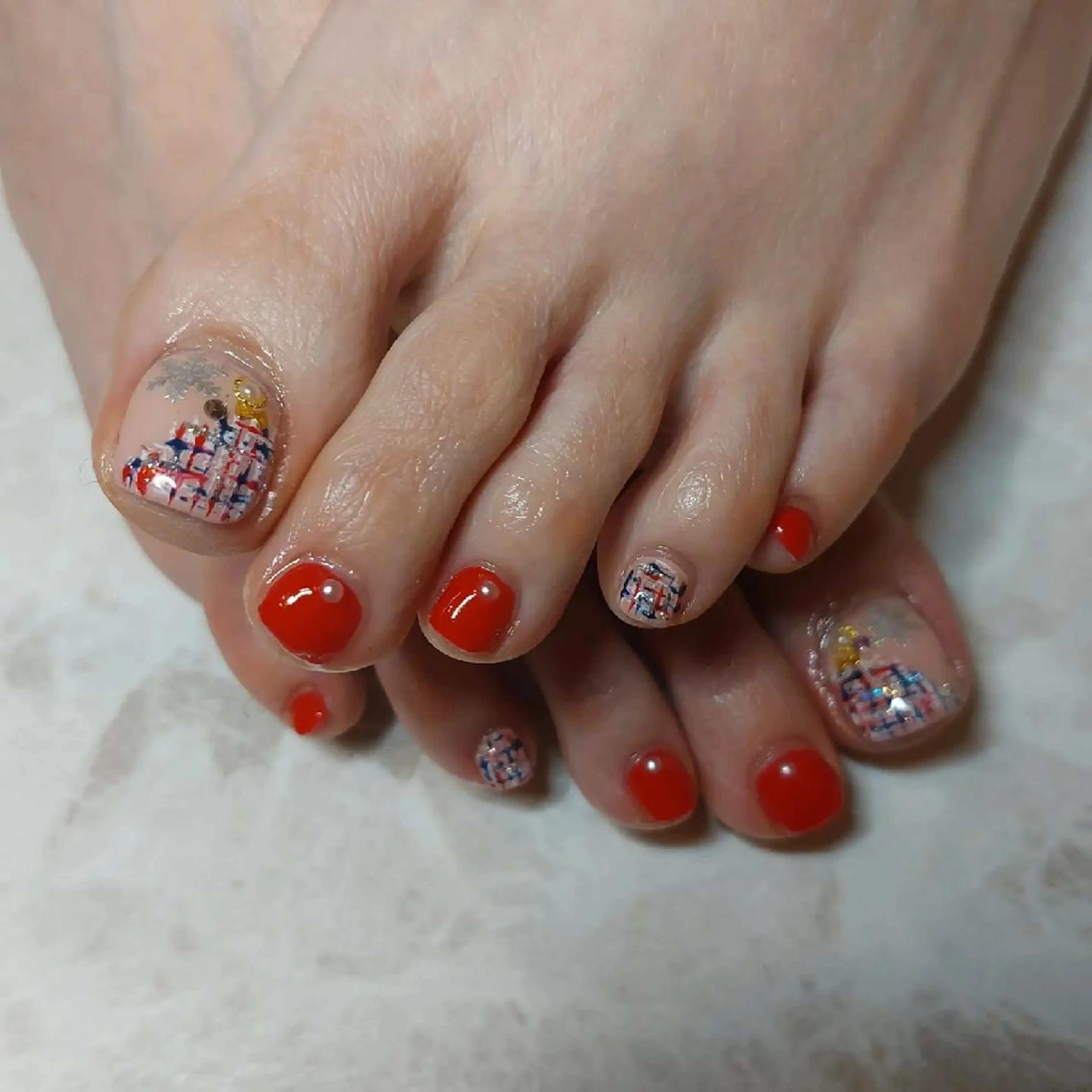 ネイル フットネイル 🍍若松 恵🍍のネイルデザイン