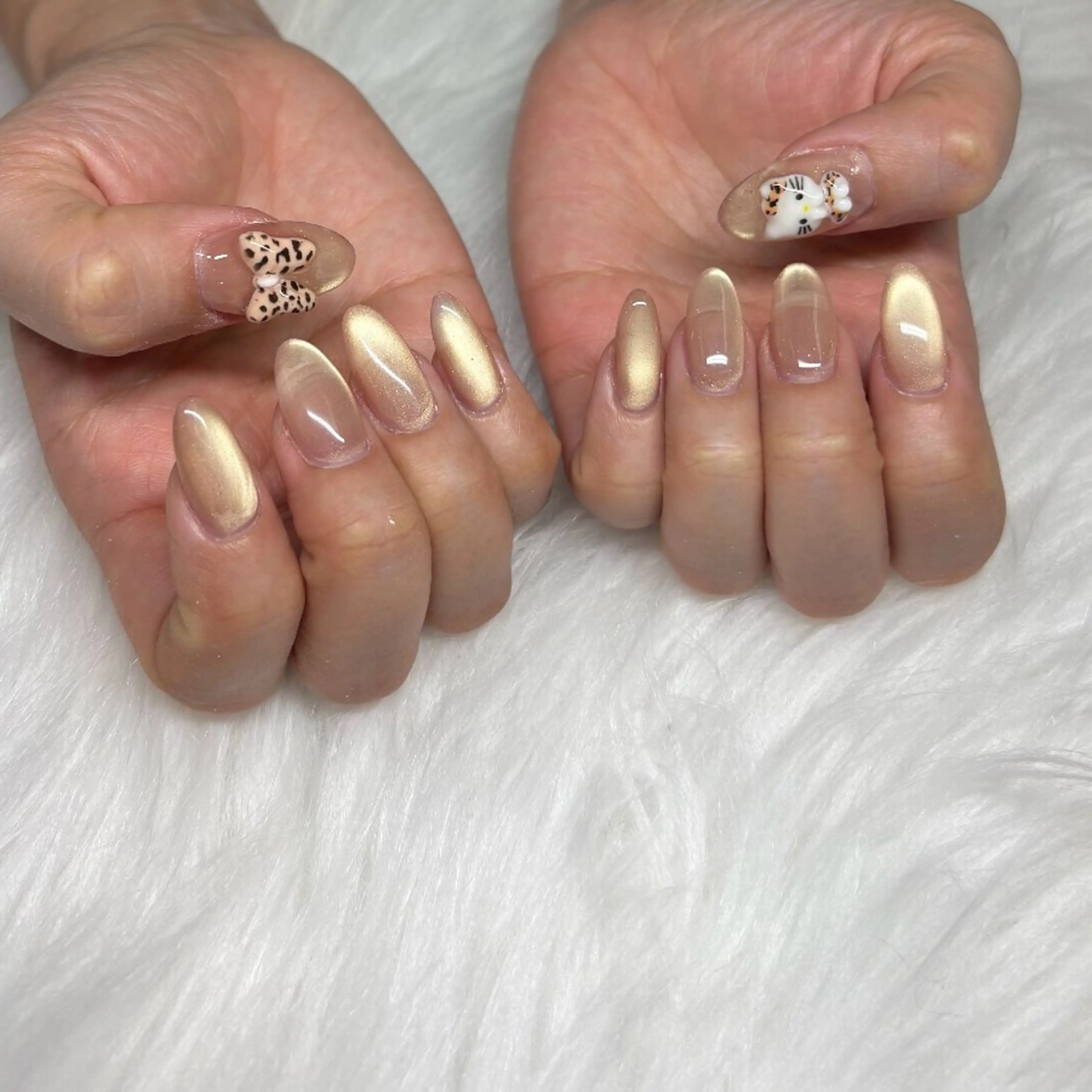 ネイル 中元 月のネイルデザイン