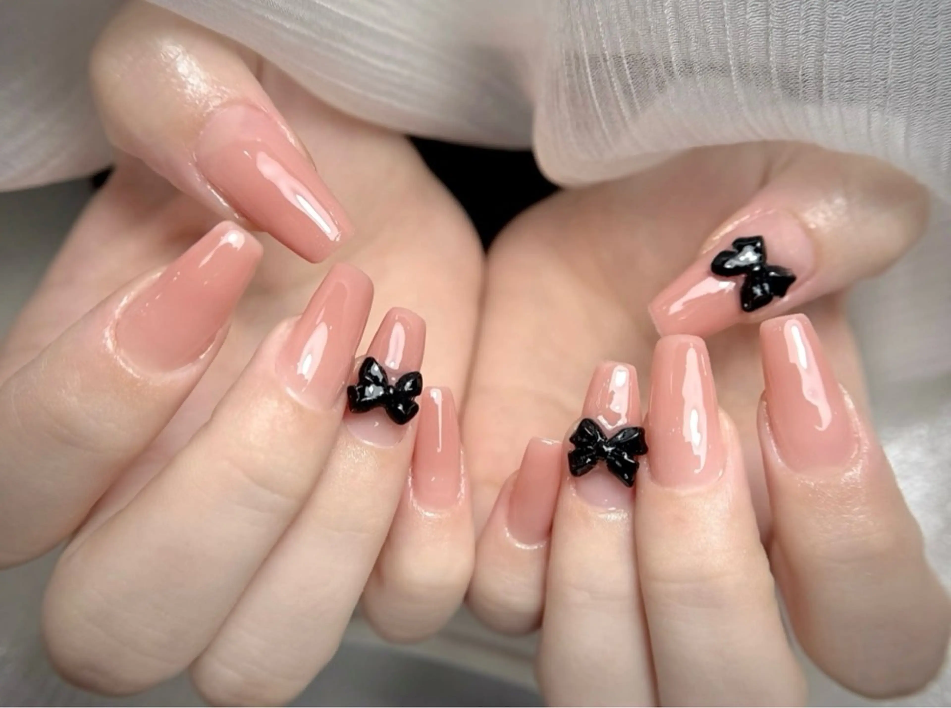 ネイル アートネイル 成人式 ジェルネイル ニュアンスネイル ネイルチップ Kora Nailのネイルデザイン