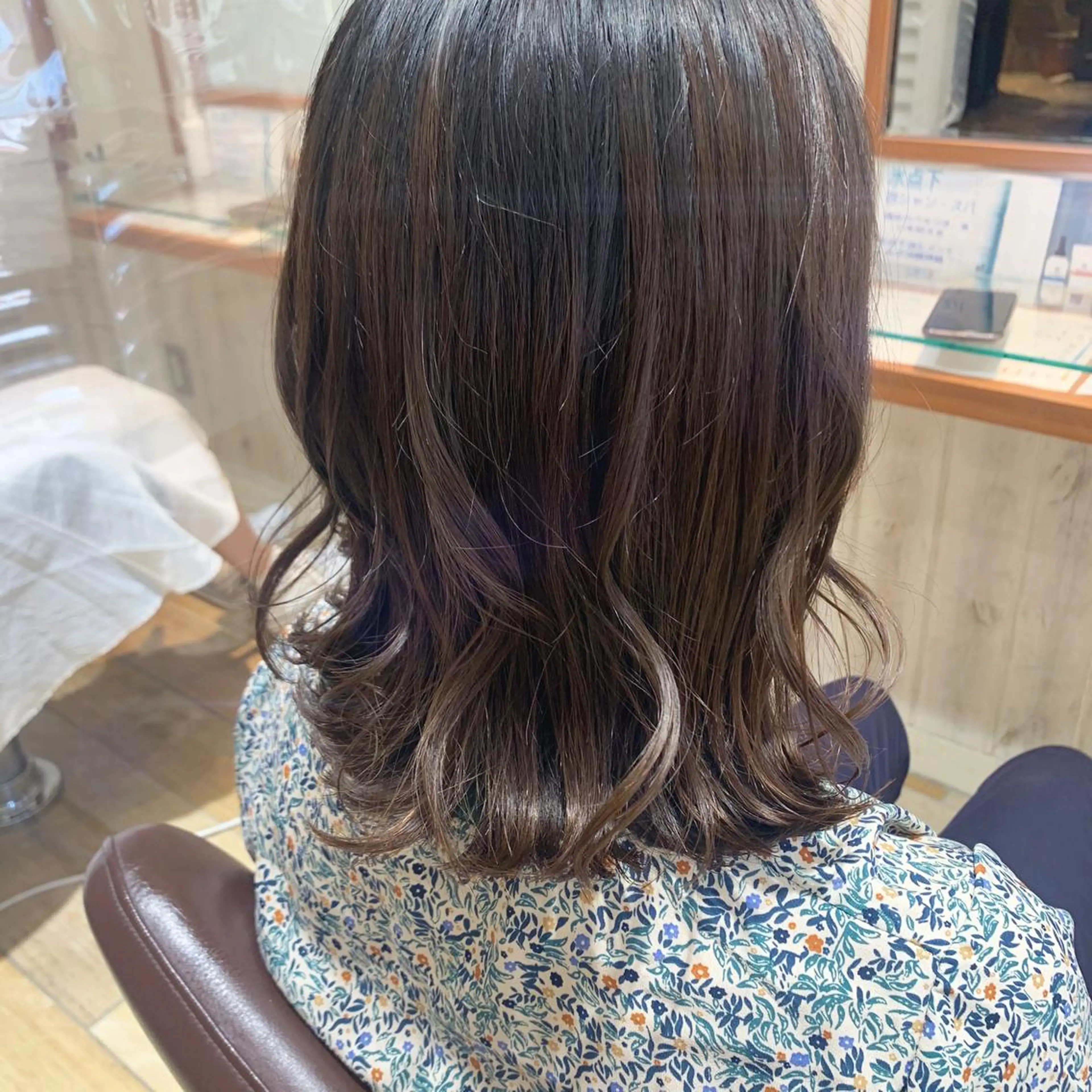 ミディアム ボブ/美髪矯正 /佐藤　奈巳のヘアスタイル