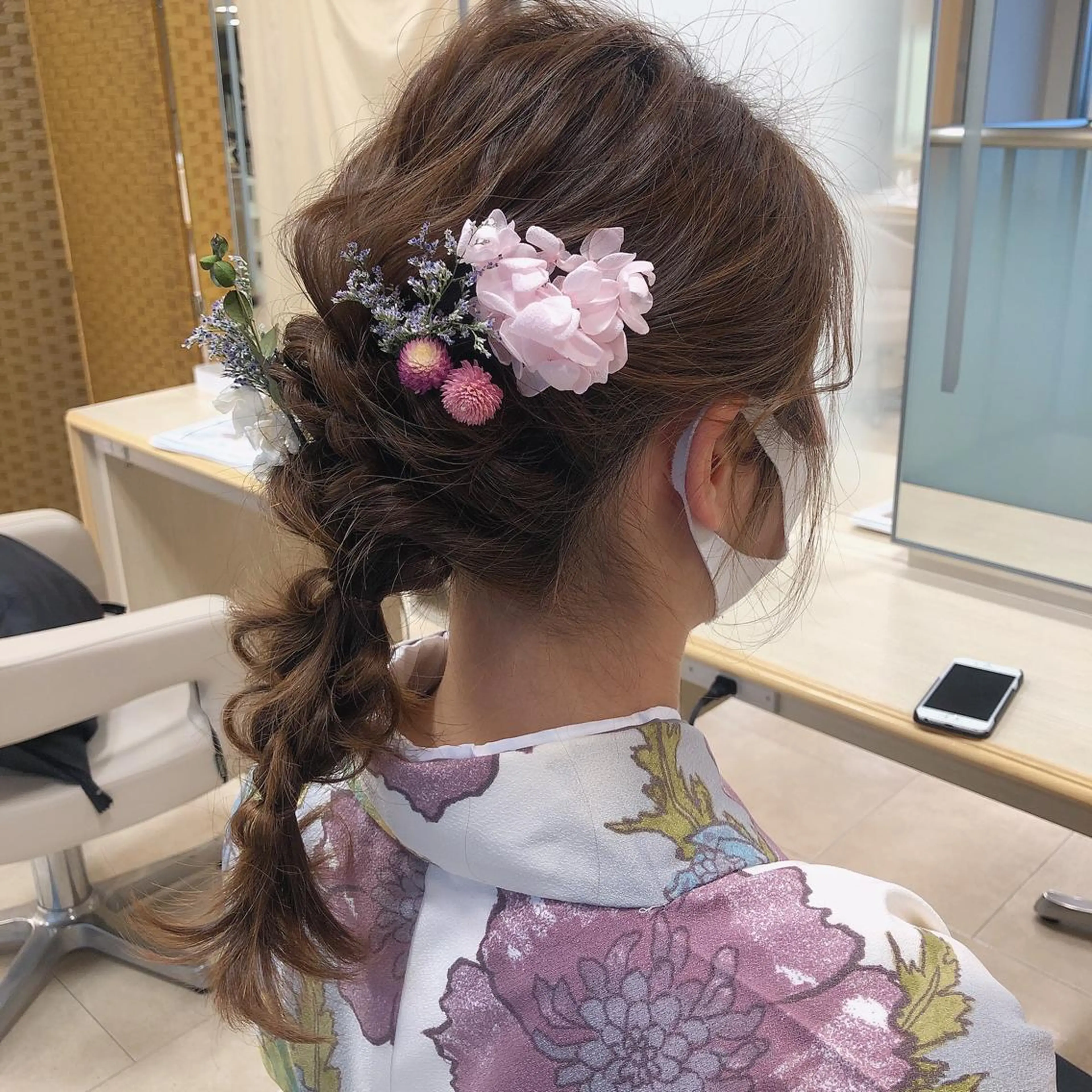 ヘアアレンジ ヘアセット 似合わせ.ﾍｱｾｯﾄ 得意🌹井上美沙のヘアスタイル