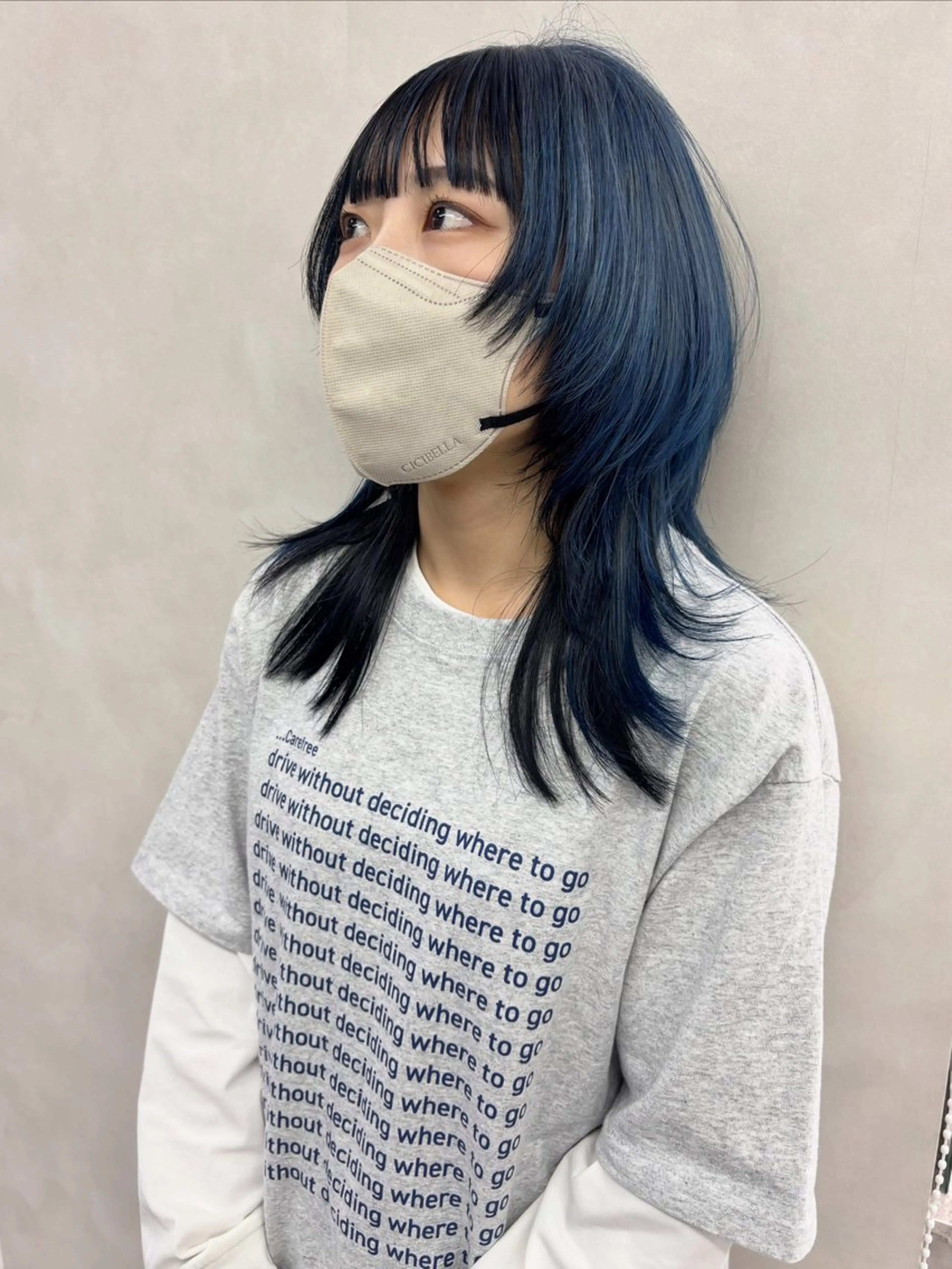 セミロング カラー カット ヘアカラー トリートメント レイヤー/透明感 カラー💘akariのヘアスタイル