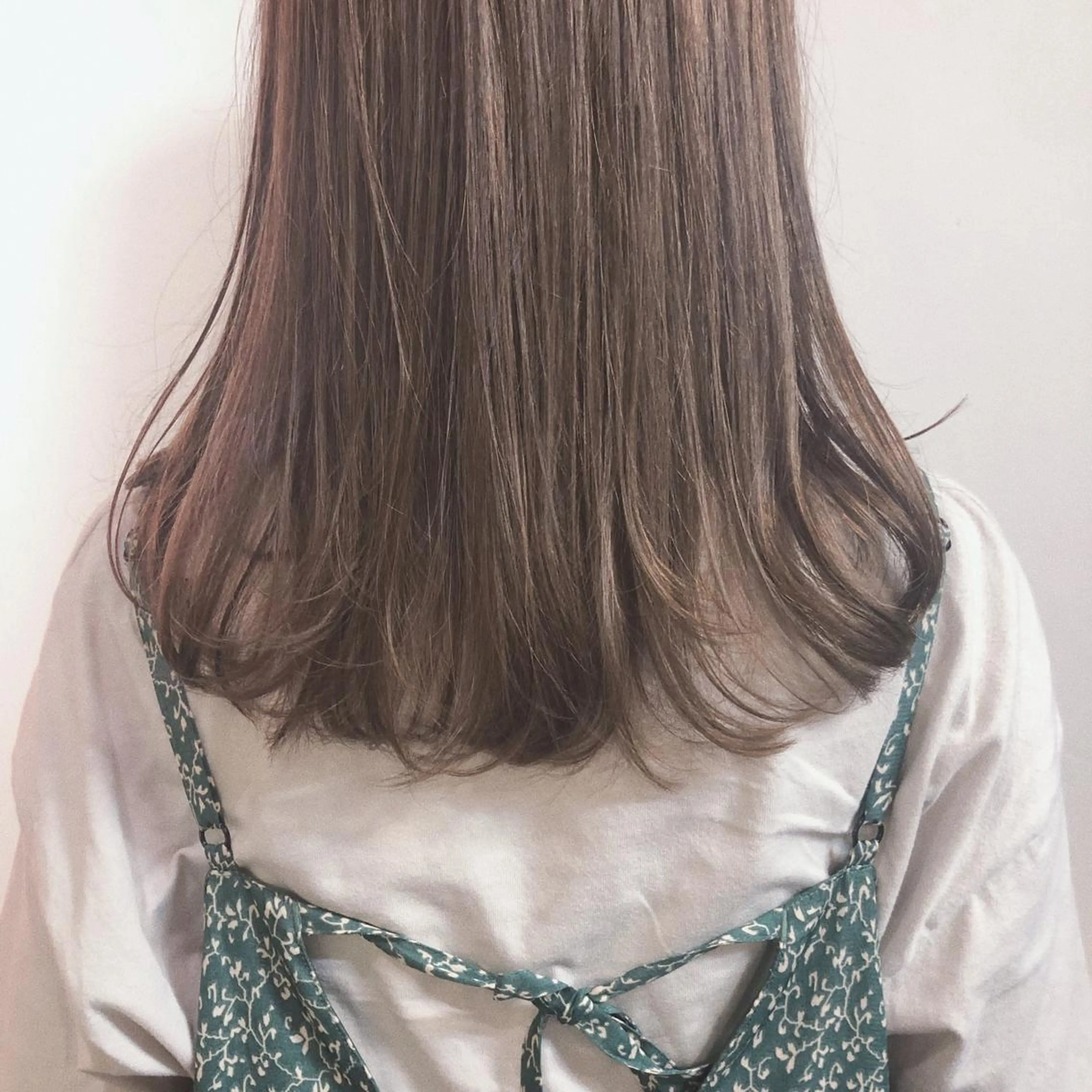 セミロング カラー 土屋かすみ✁︎. ꙳ 姫カットのヘアスタイル