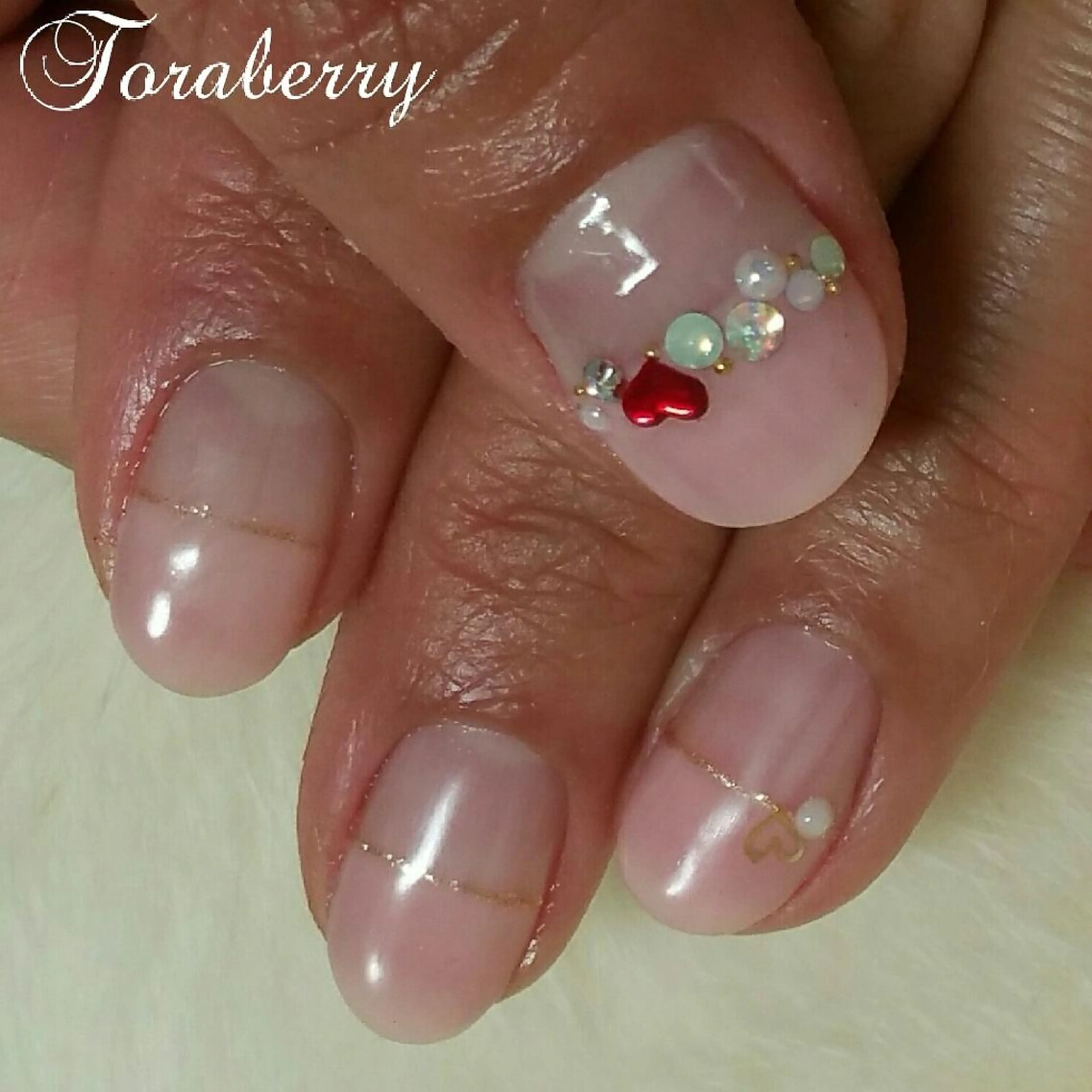 ネイル フレンチネイル ネイリスト なつみのネイルデザイン