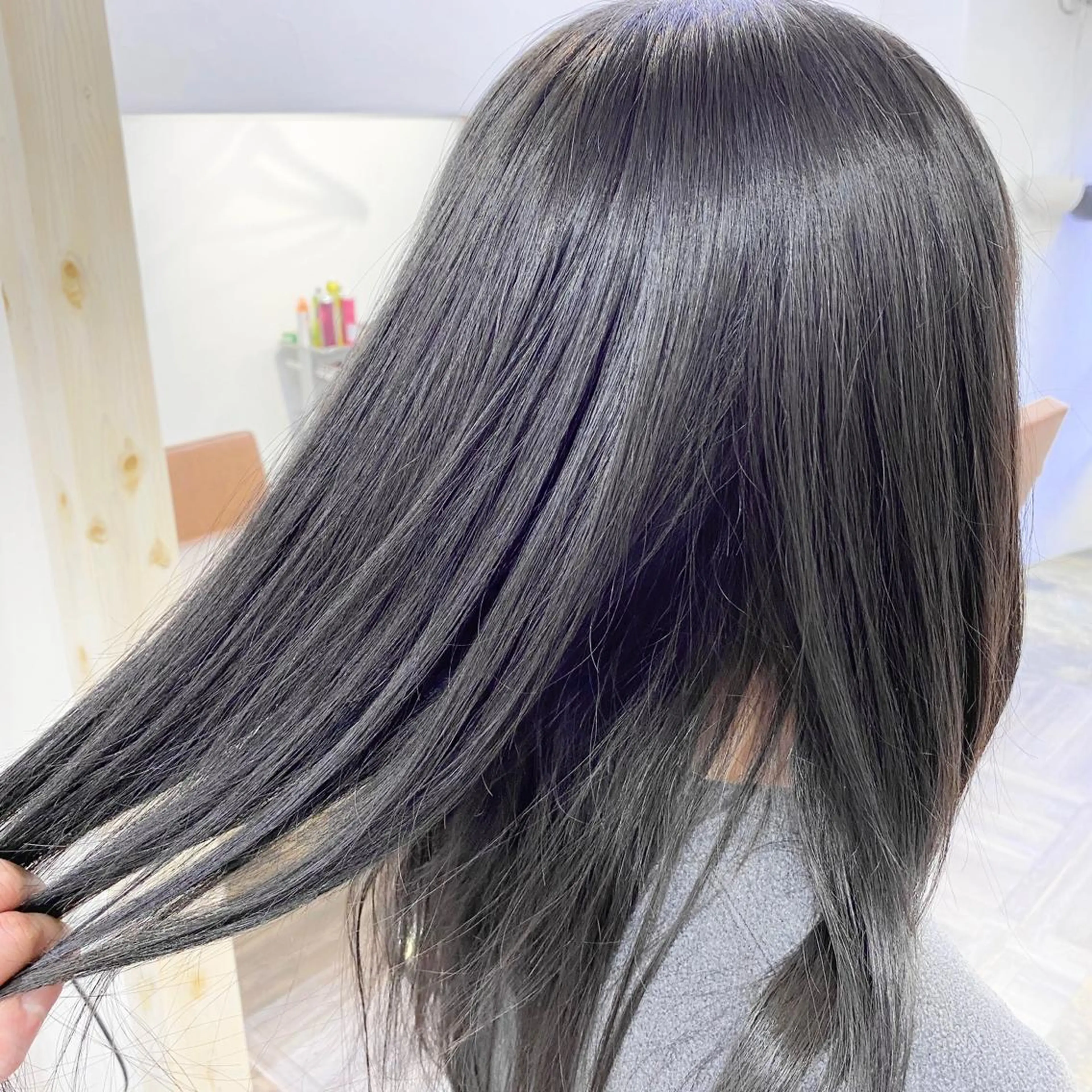 ロング カラー ヘアアレンジ カット ヘアカラー Agu hair aimer所属・古林 紘のヘアスタイル