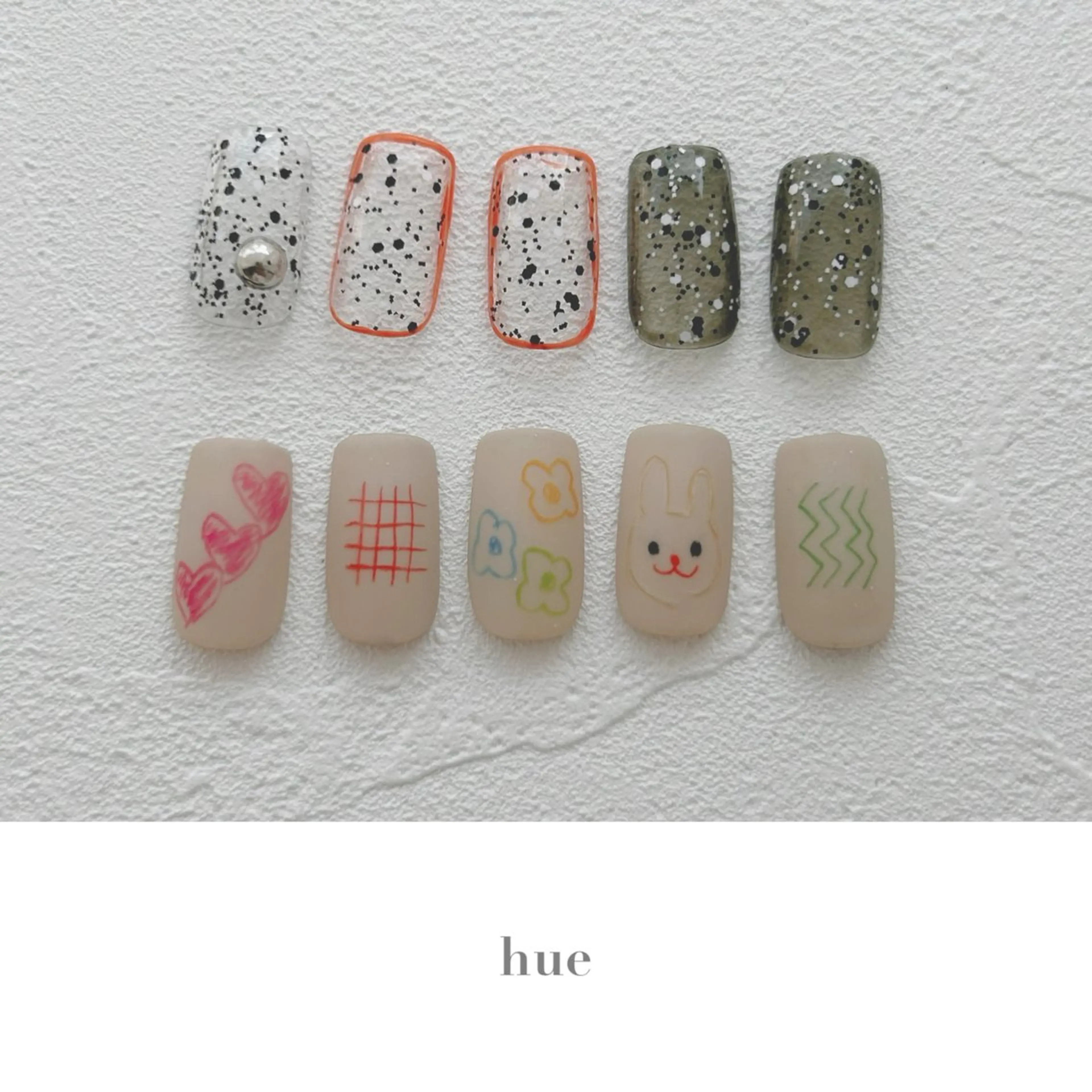 ネイル ハンドネイル hue nailのネイルデザイン