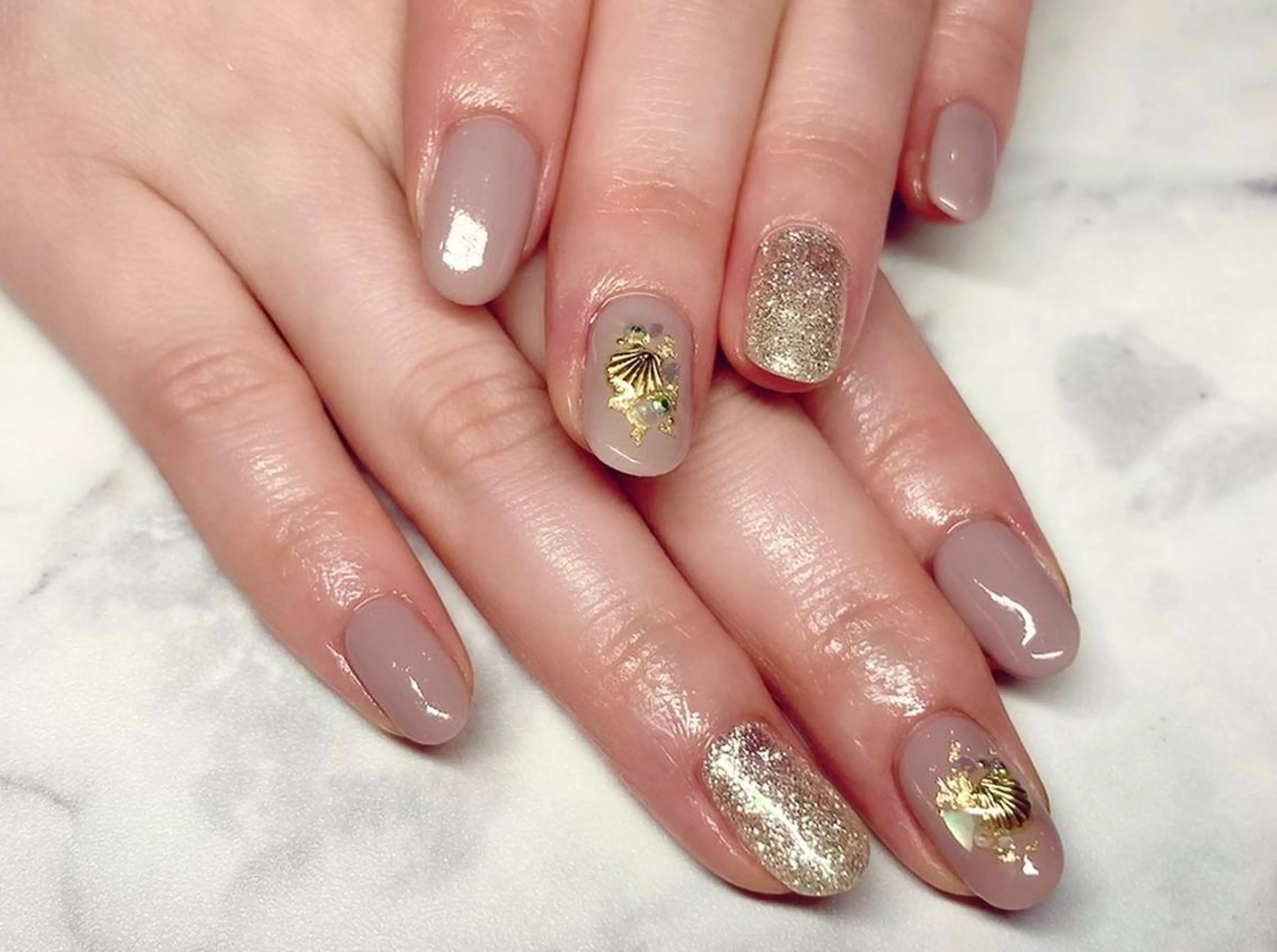 ネイル フットネイル ジェルネイル パラジェル 夏ネイル ハンドネイル Nail&eye Belire 新宿のネイルデザイン