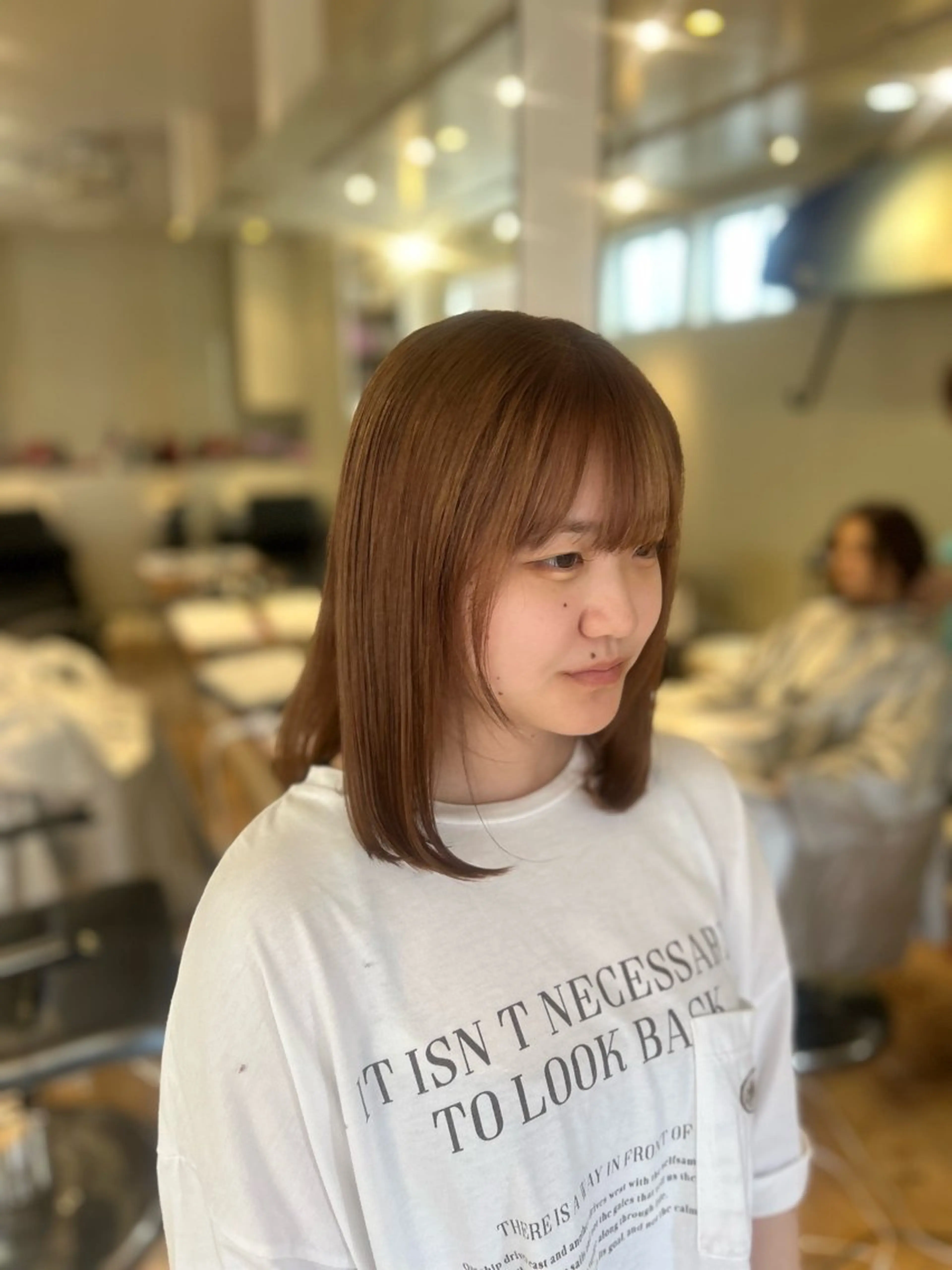 ミディアム カラー ヘアカラー MANA /カラーモデル募集のヘアスタイル