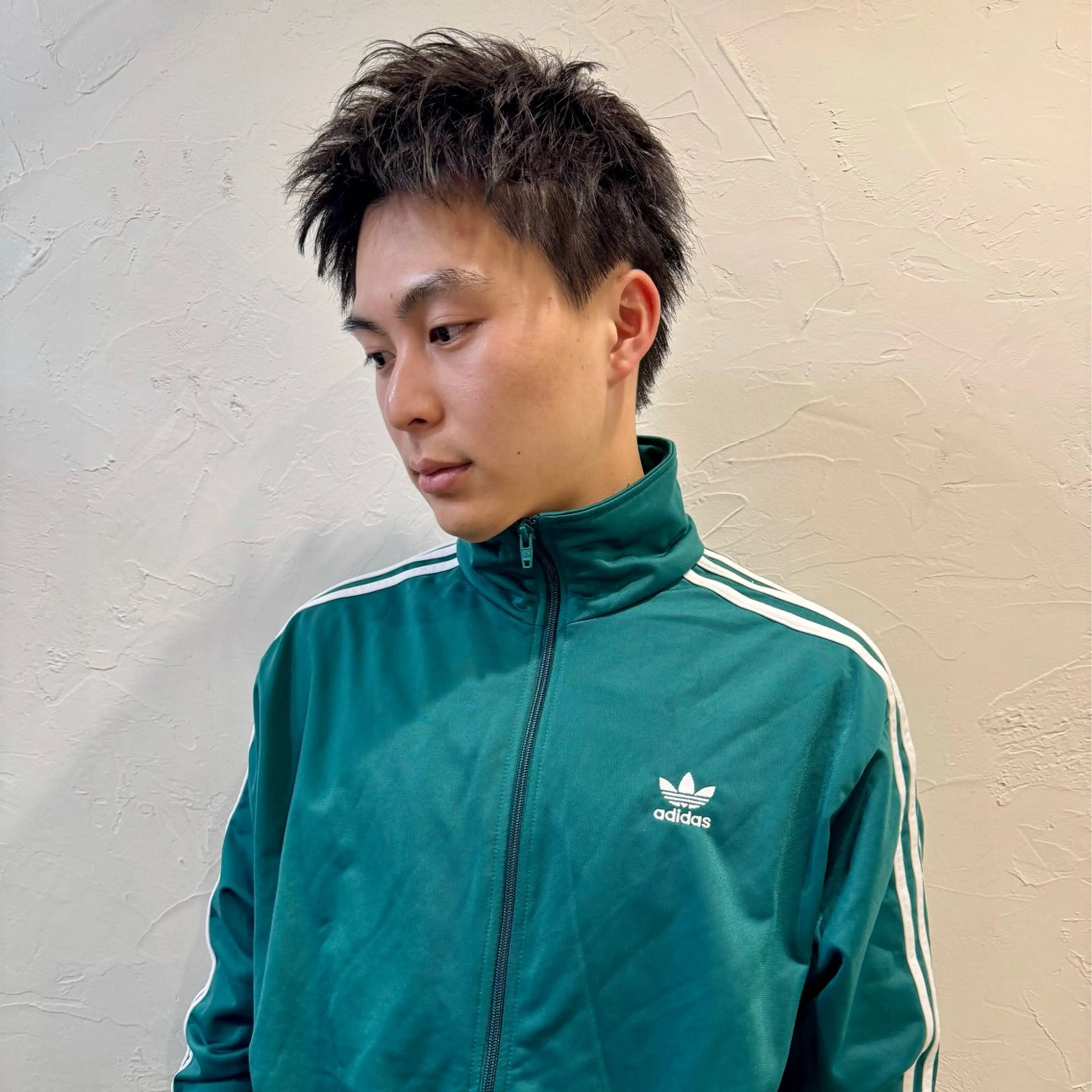 ショート メンズ アップバング メンズ就活ヘア メンズパーマ メンズショート スパイキーショート カット ヘアセット 【池袋/スパイキー ショート】ⓝⓘⓜⓤのヘアスタイル