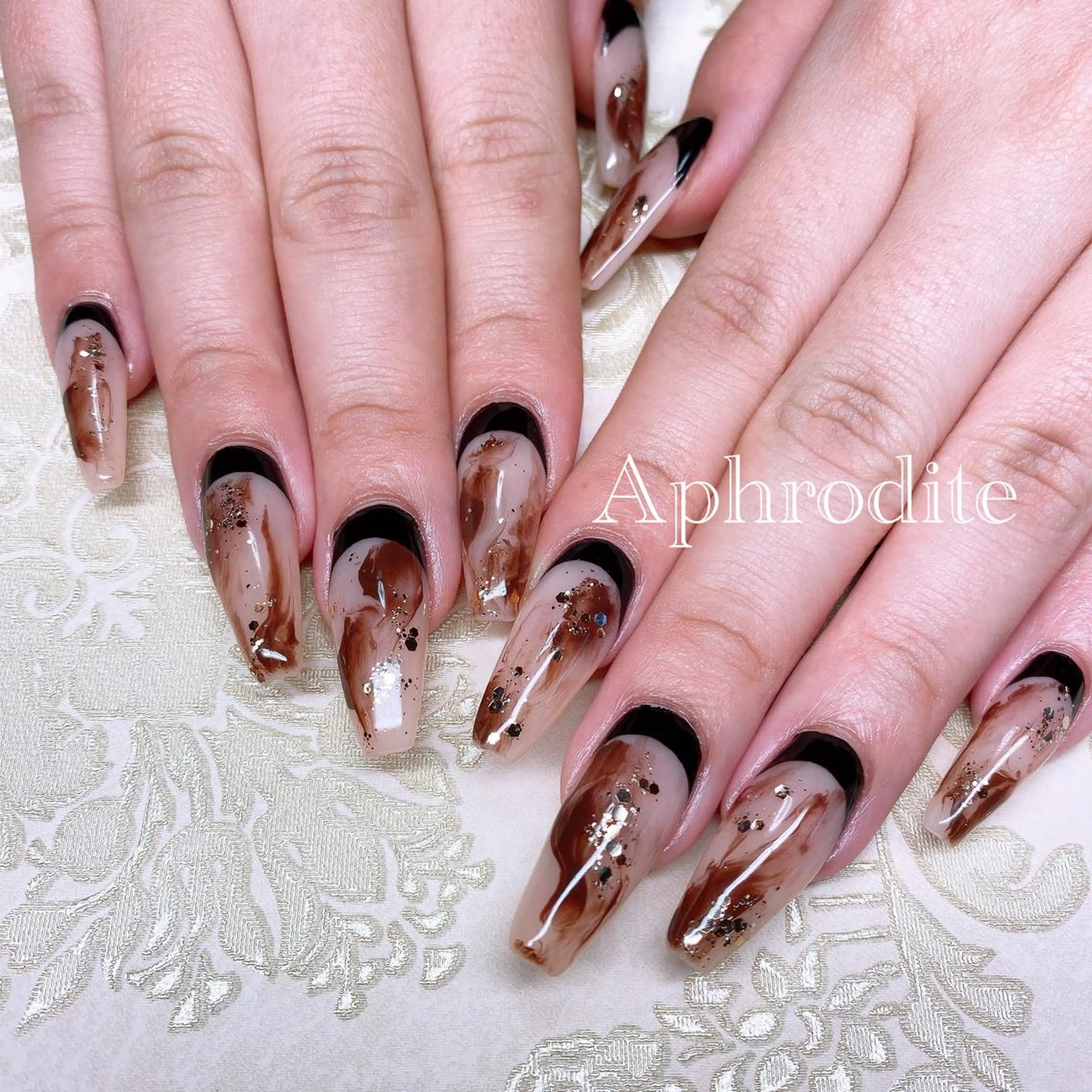 ネイル Aphrodite パラジェル認定サロンのネイルデザイン