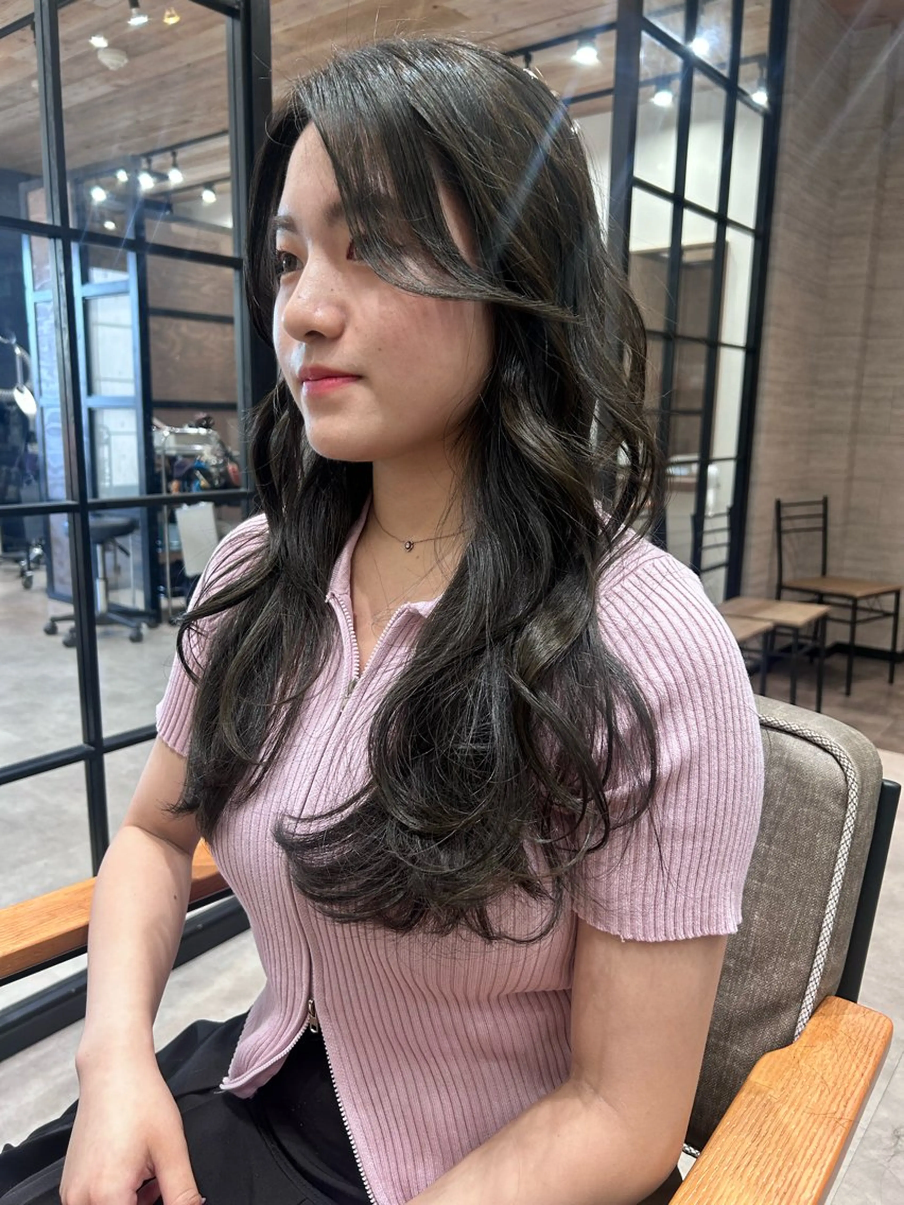 ロング レイヤー/韓国/ ハッシュ/高田翼のヘアスタイル