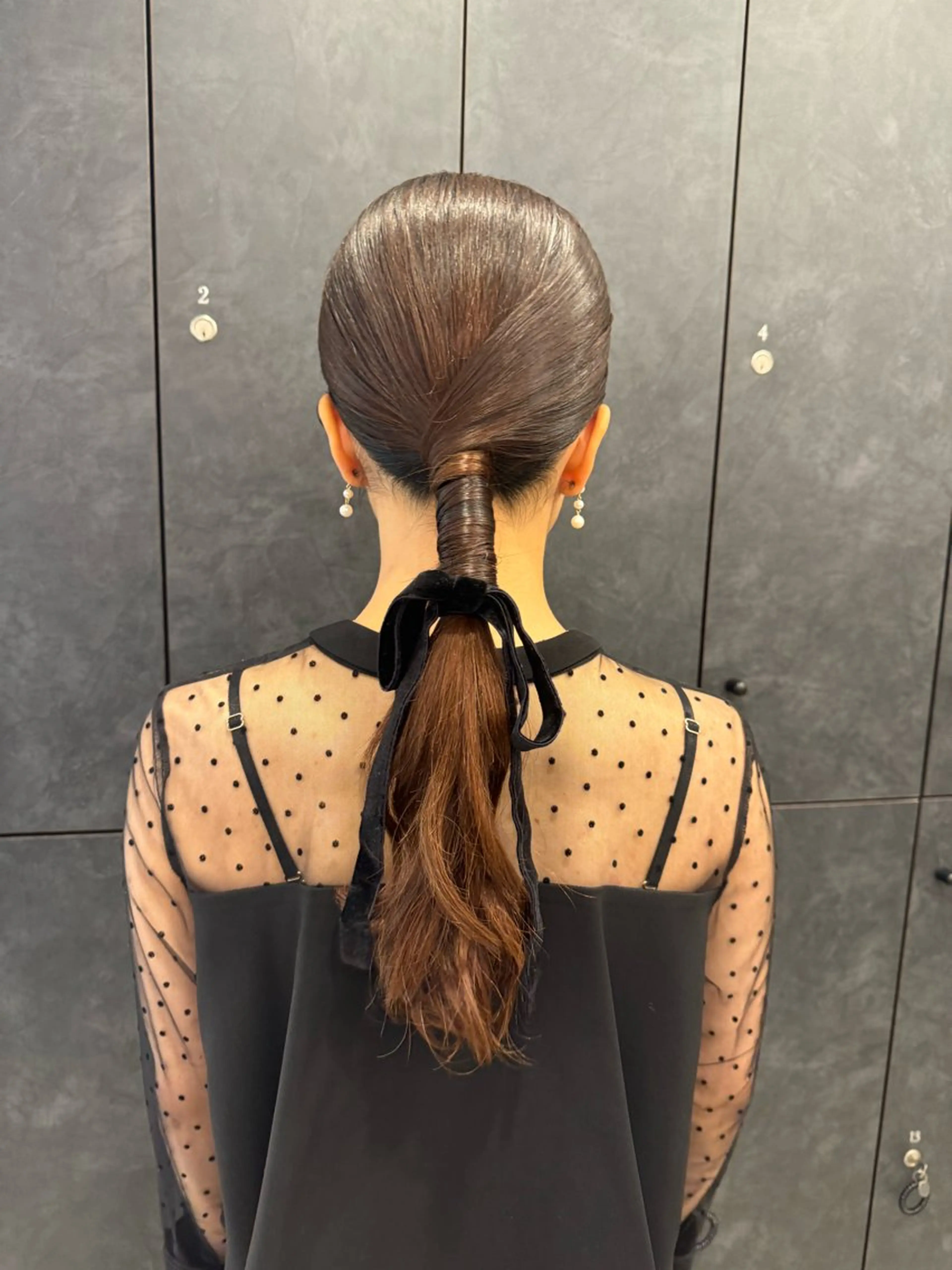 ヘアアレンジ ヘアセット 藤原 凜香のヘアスタイル