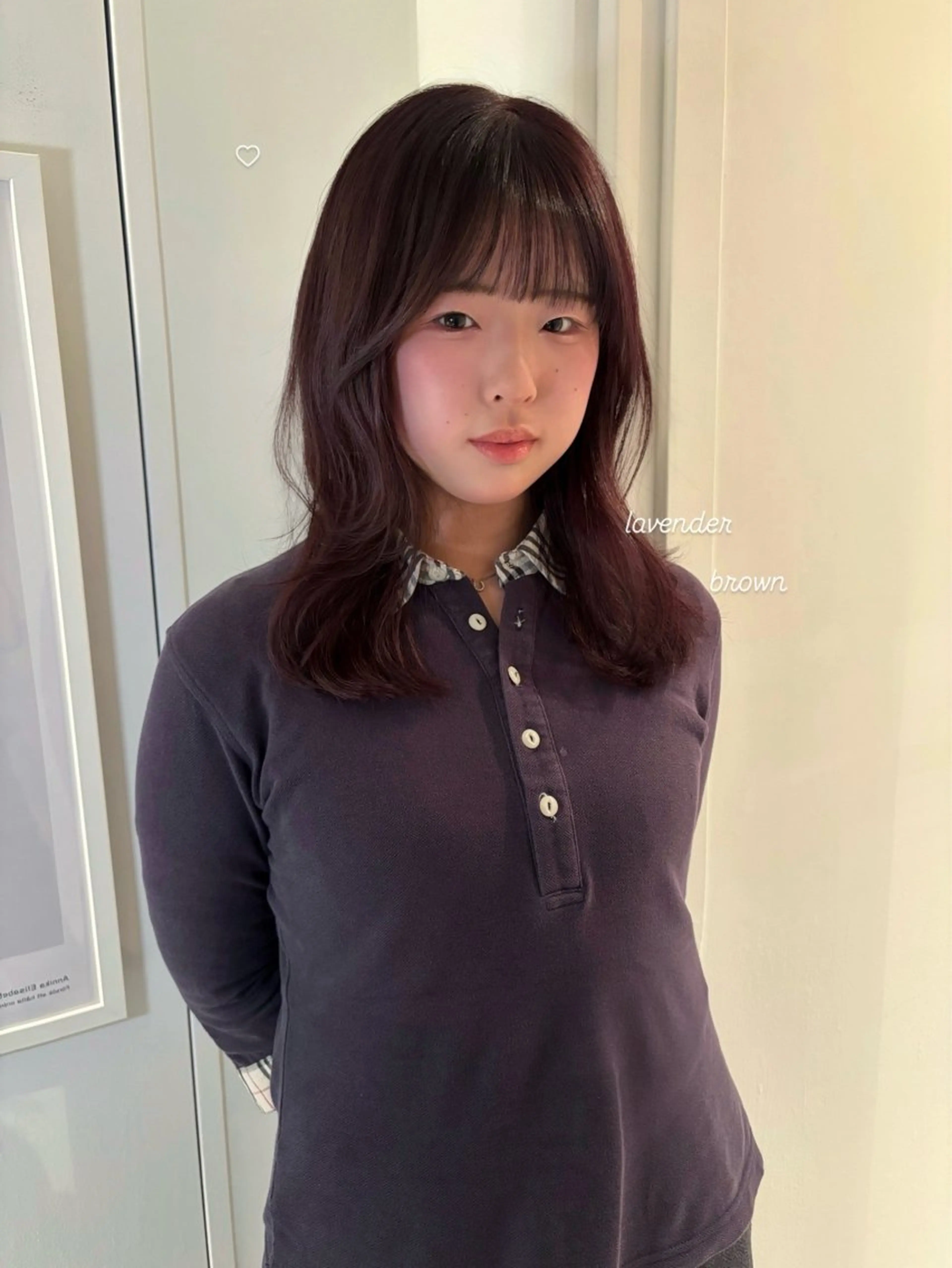 ミディアム カラー カット ヘアカラー riria/ボブ /ブラウンカラー🎀のヘアスタイル