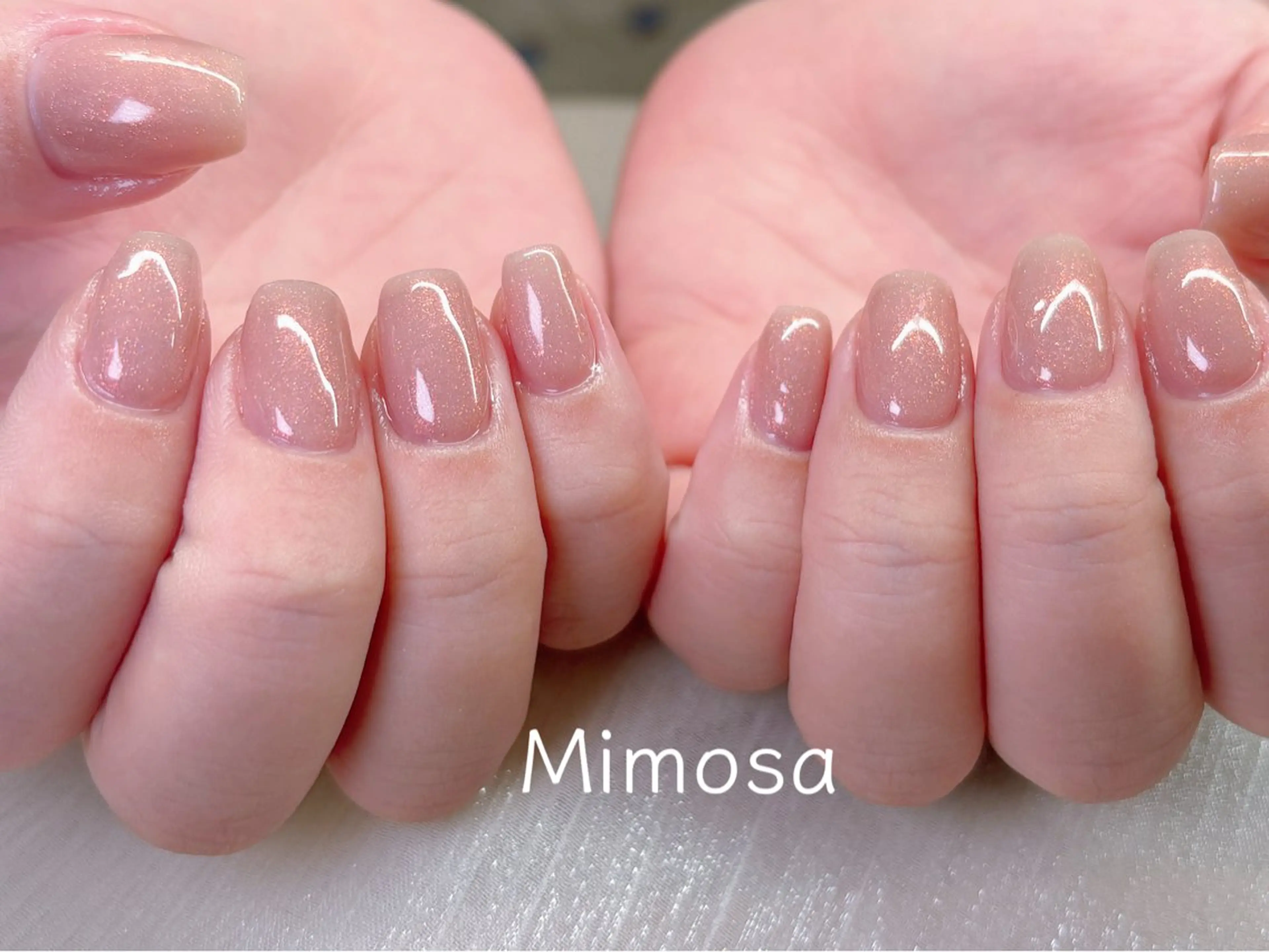 ネイル ハンドネイル 💛Mimosa💛 吉祥寺のネイルデザイン