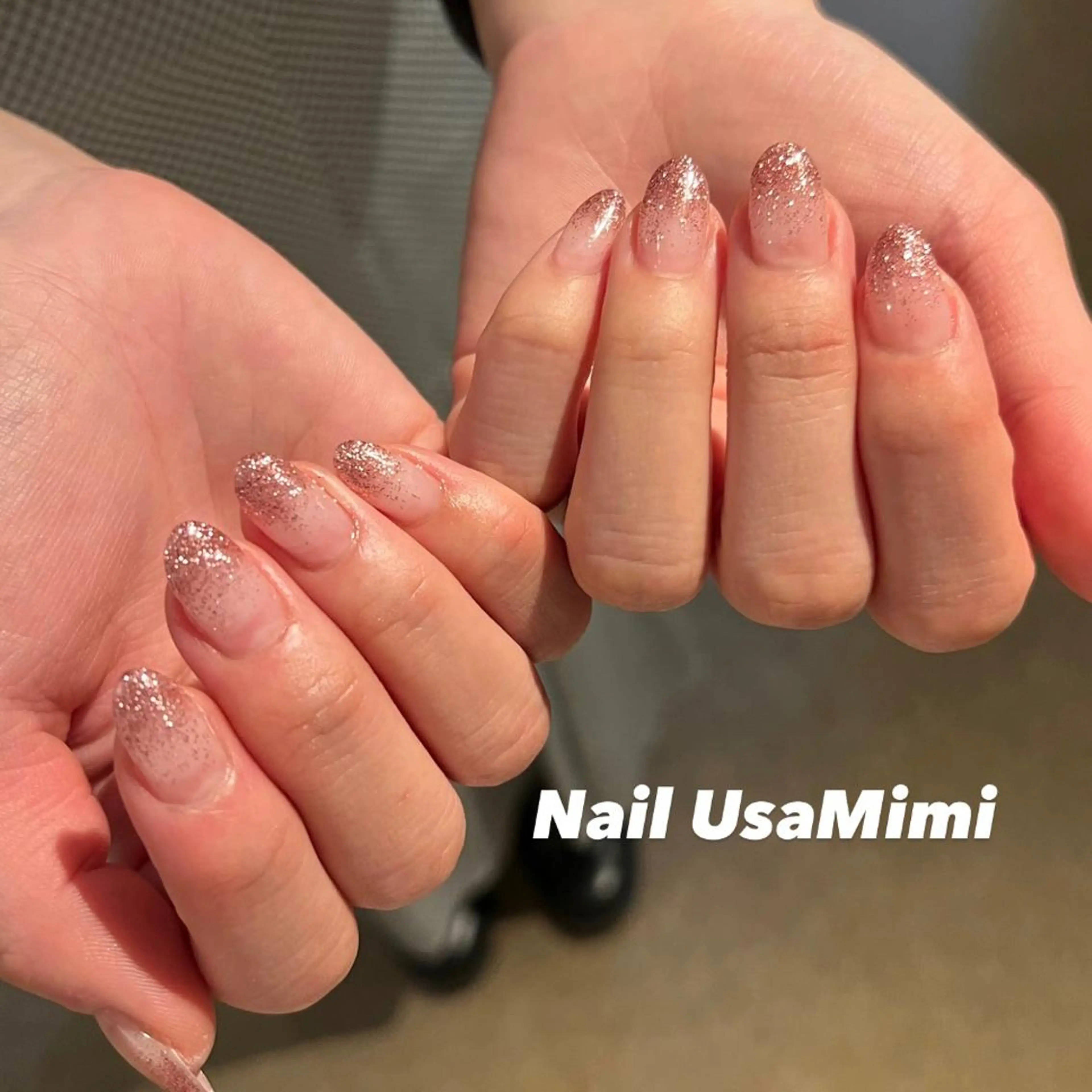 ネイル フットネイル ジェルネイル マグネットネイル 持ち込み ニュアンスネイル 本町ネイルNail UsaMimiのネイルデザイン