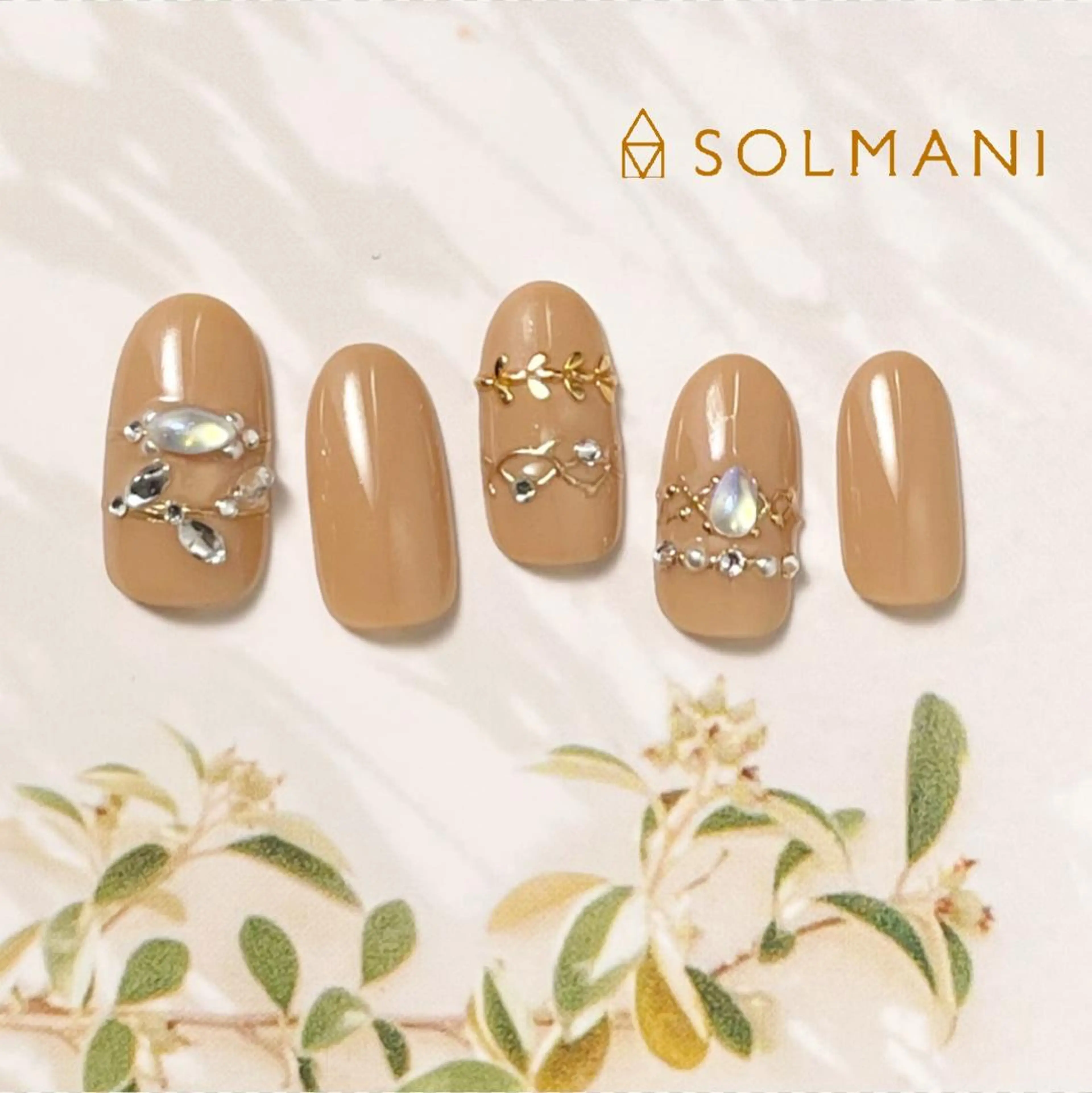 ネイル SOLMANI 予約担当のネイルデザイン