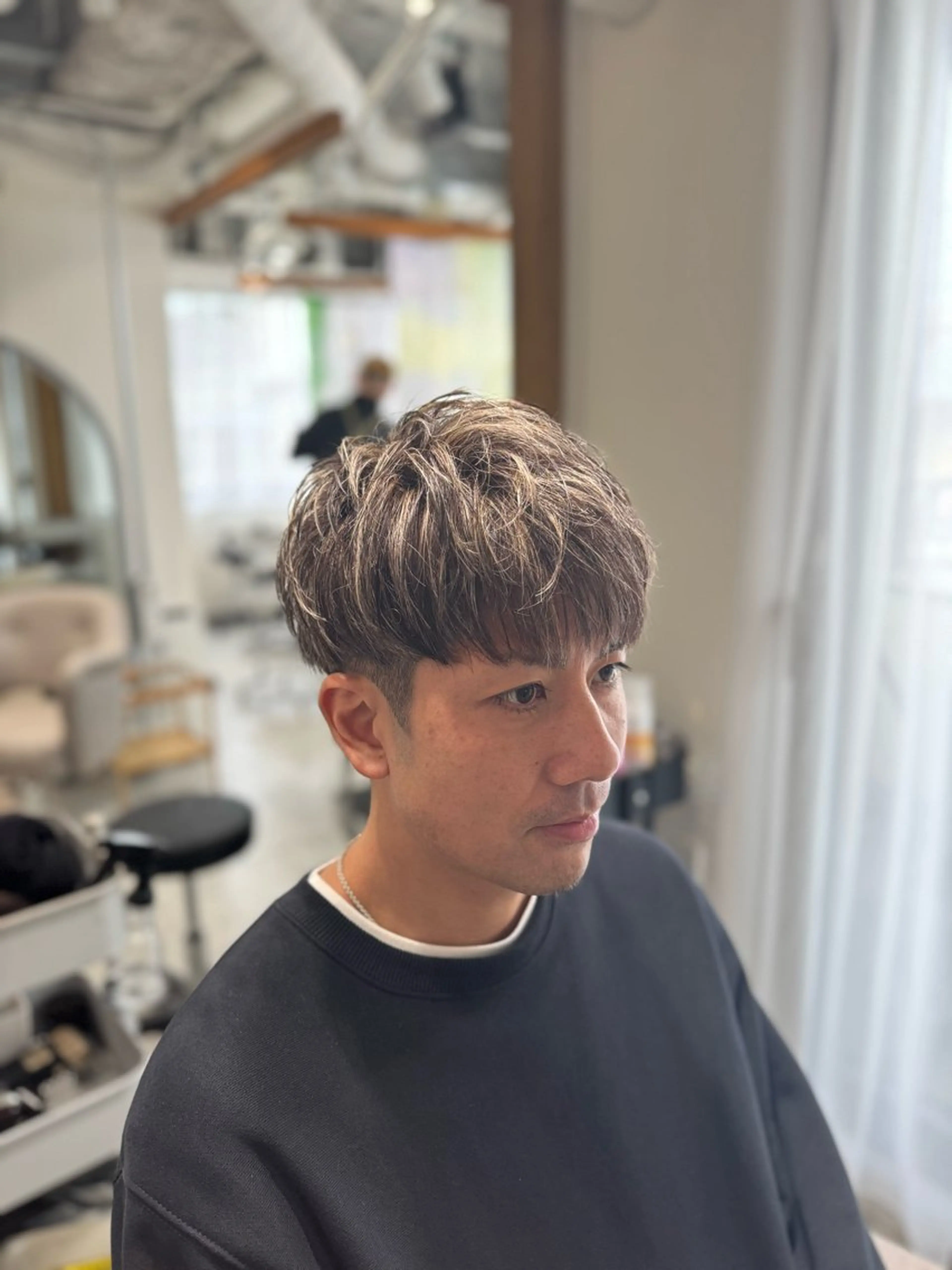 カラー メンズ カット ヘアカラー トリートメント INCE  HAIR 梅田　長町　至のヘアスタイル