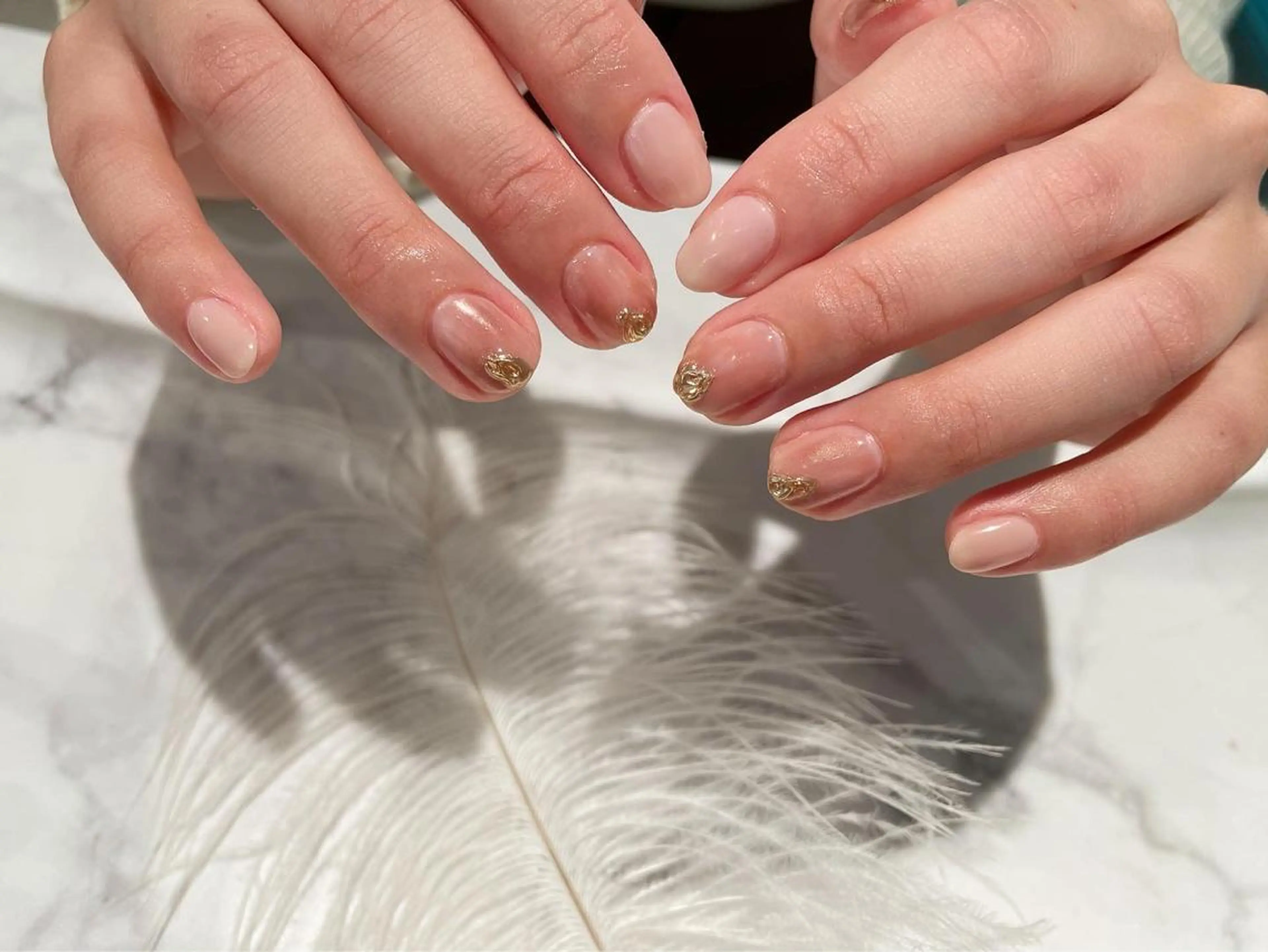 ネイル ミラーネイル ハンドネイル Aing nail所属・Aing nail 澤瀬のネイルデザイン