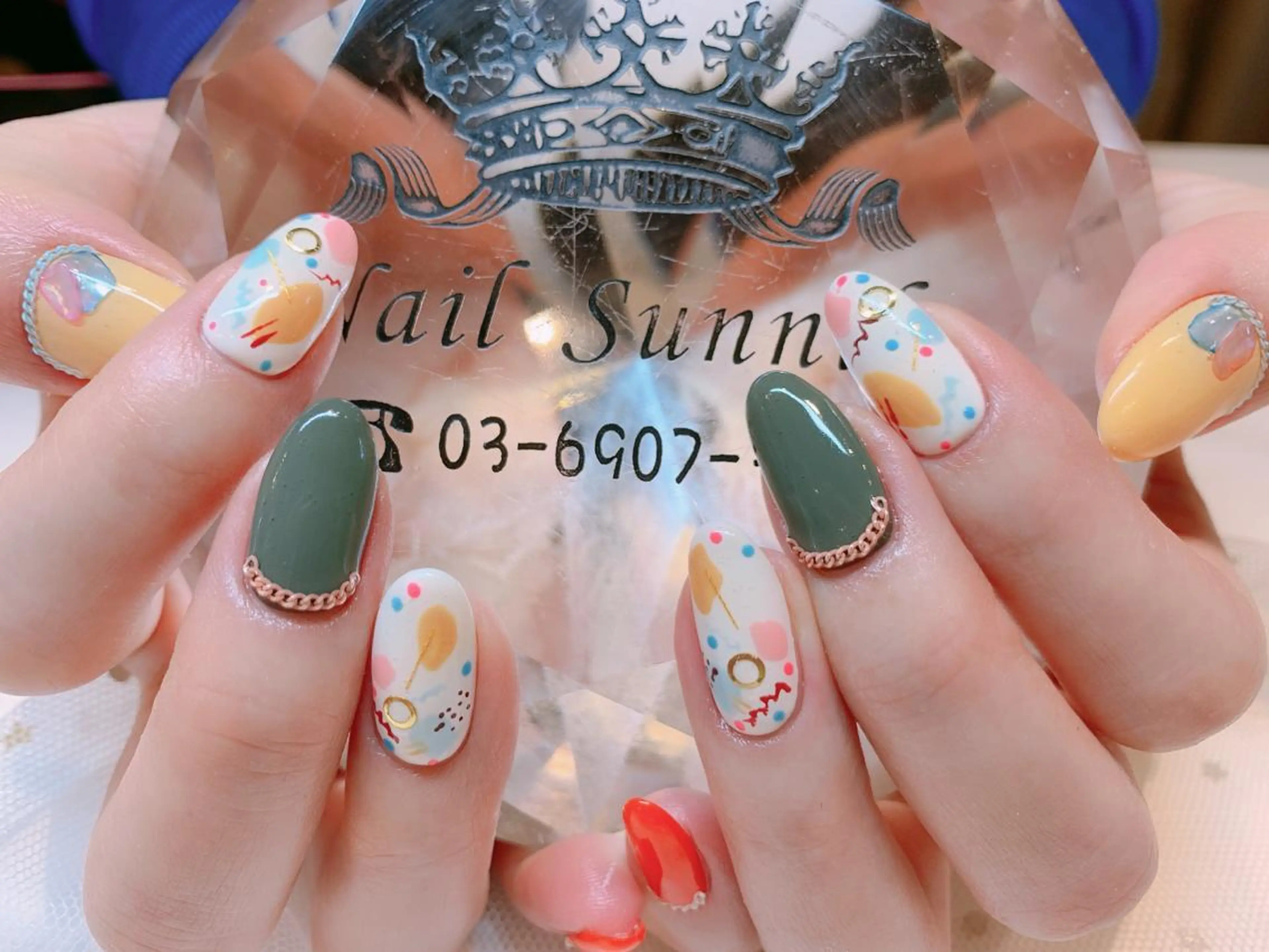 ネイル 長さだし専門店 M2　rikaのネイルデザイン