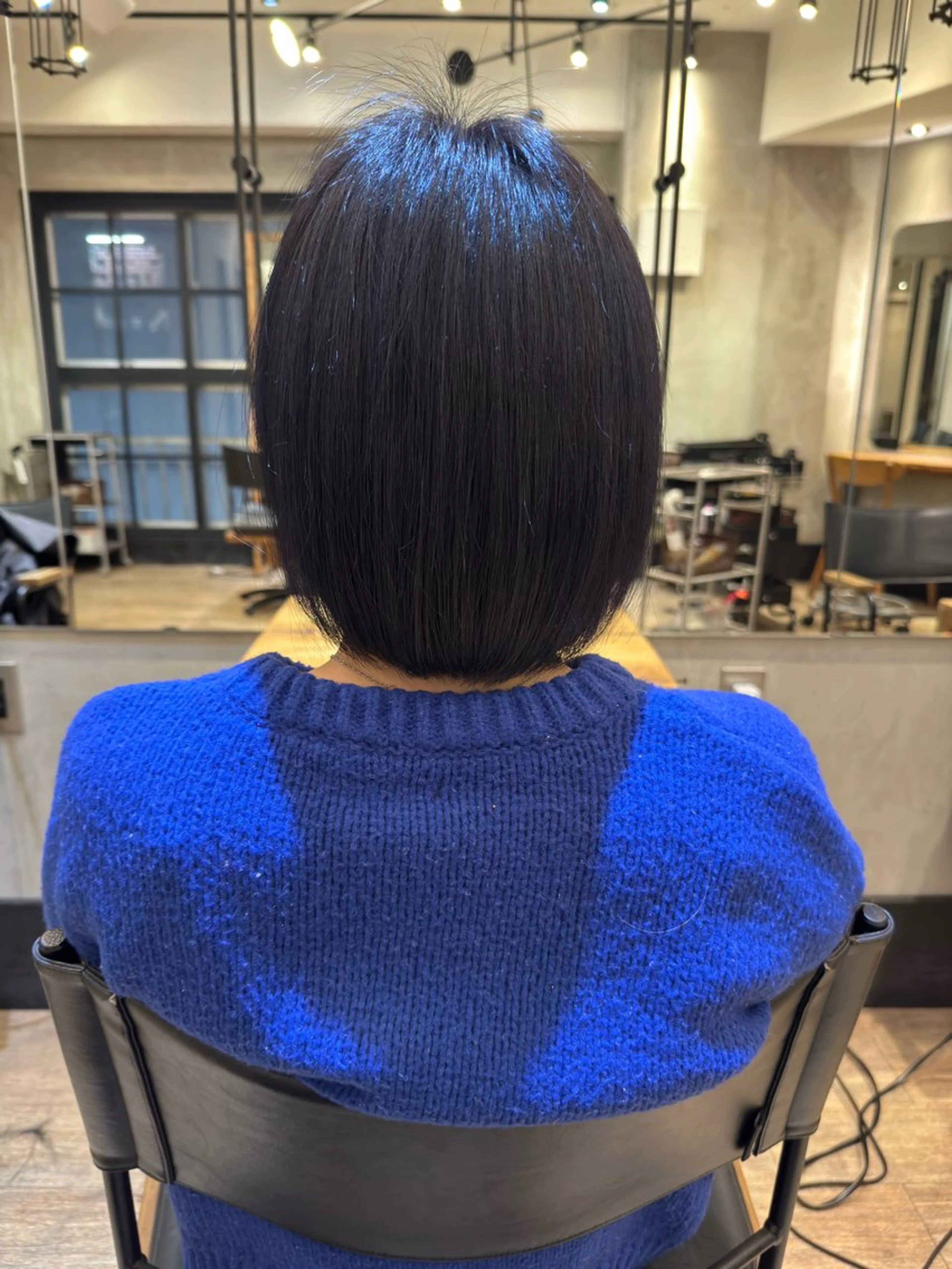 セミロング カラー カット ヘアカラー 立川/ブリーチ/ 髪質改善/西川翔真のヘアスタイル