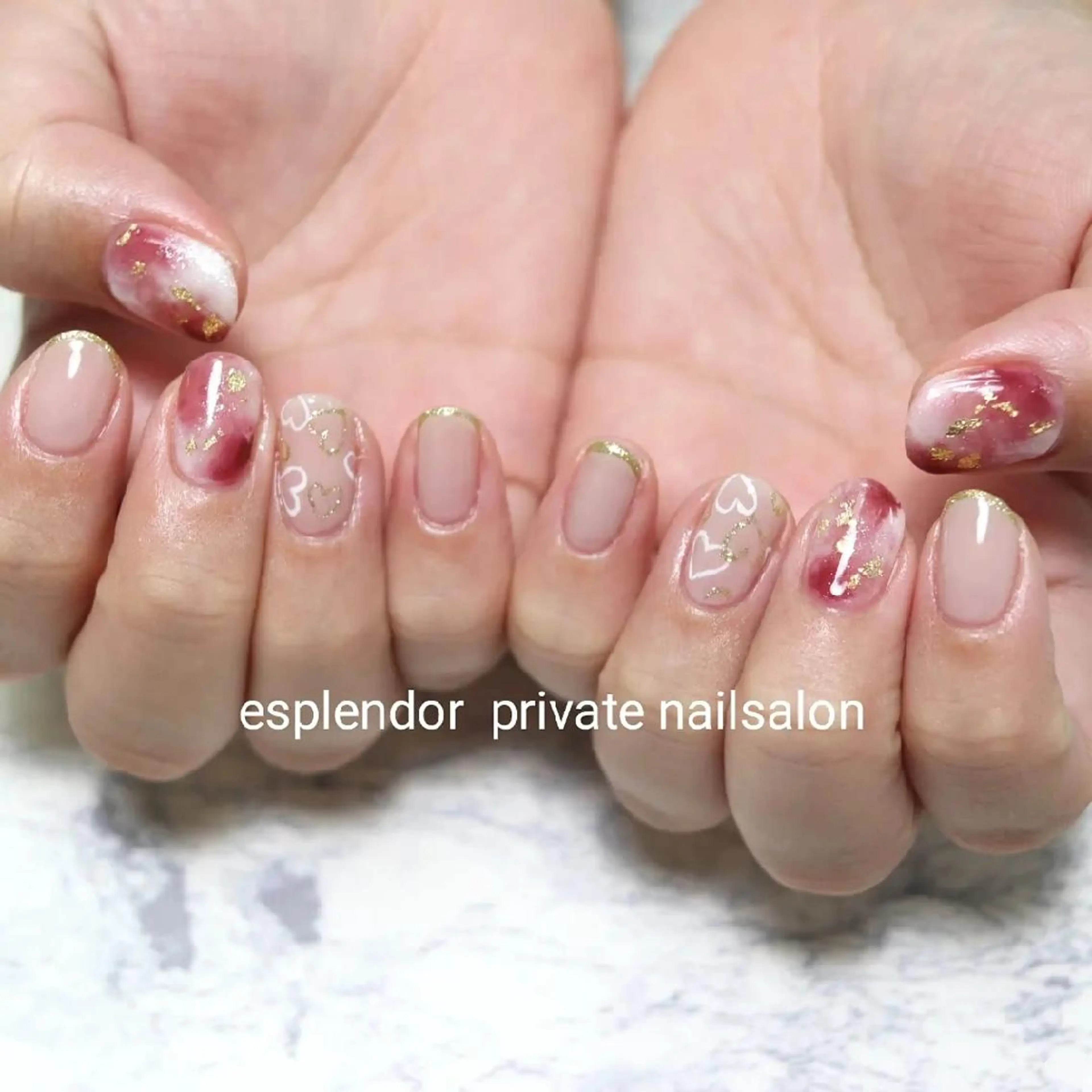 ネイル ニュアンスネイル esplendor  エスプレンドル所属・esplendor  エスプレンドルのネイルデザイン