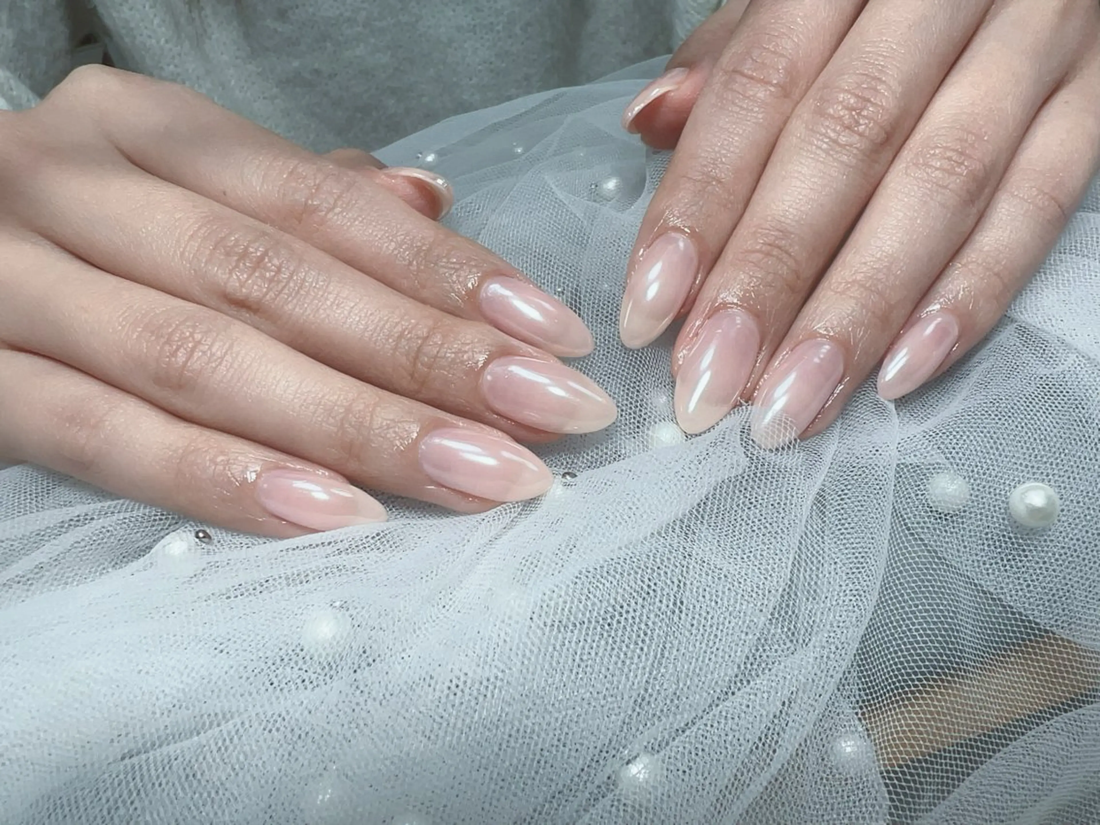 ネイル オーロラネイル ハンドネイル Nail NaNaのネイルデザイン