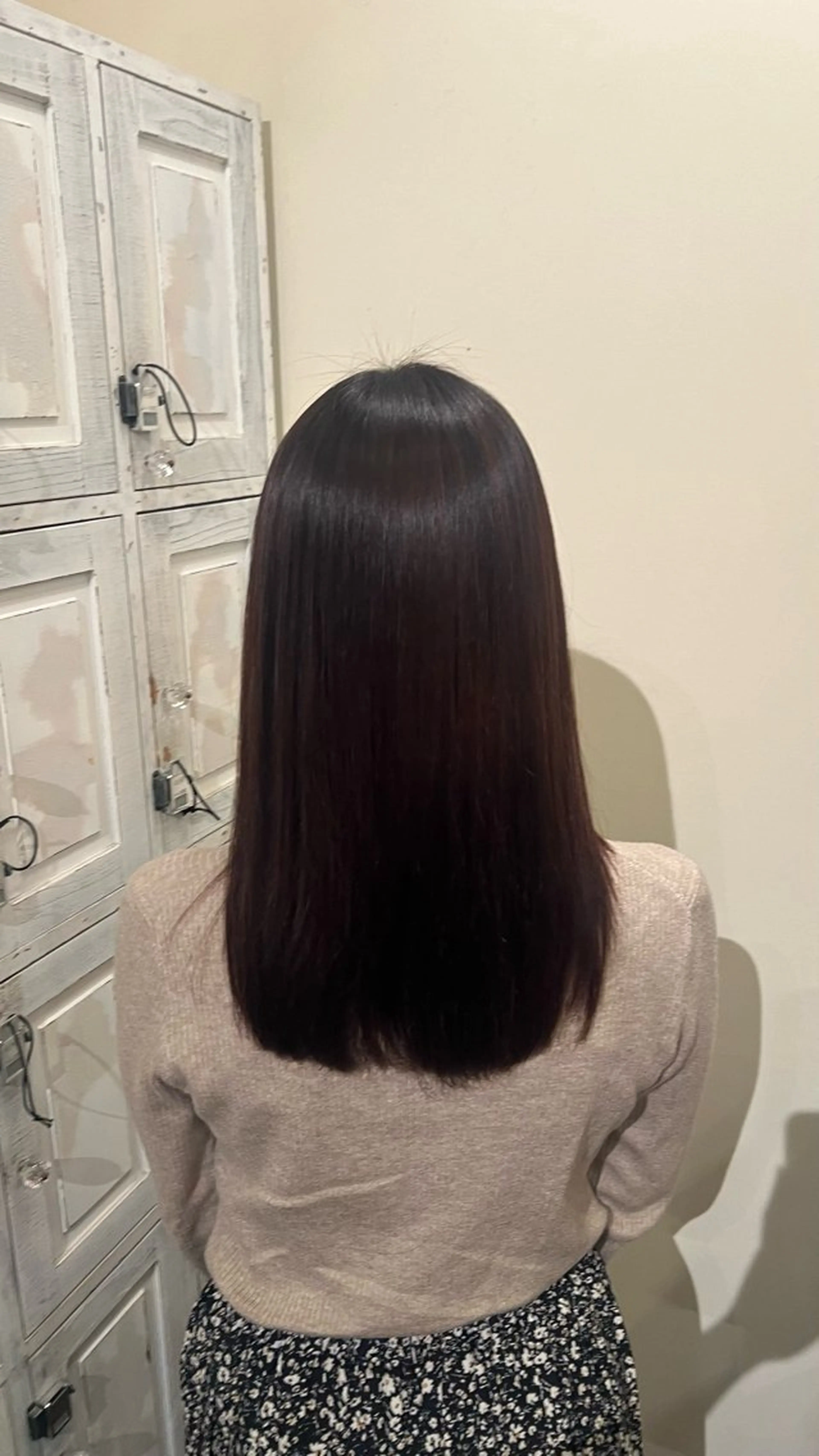 ミディアム いくみ/豊橋 /艶カラー/髪質改善のヘアスタイル