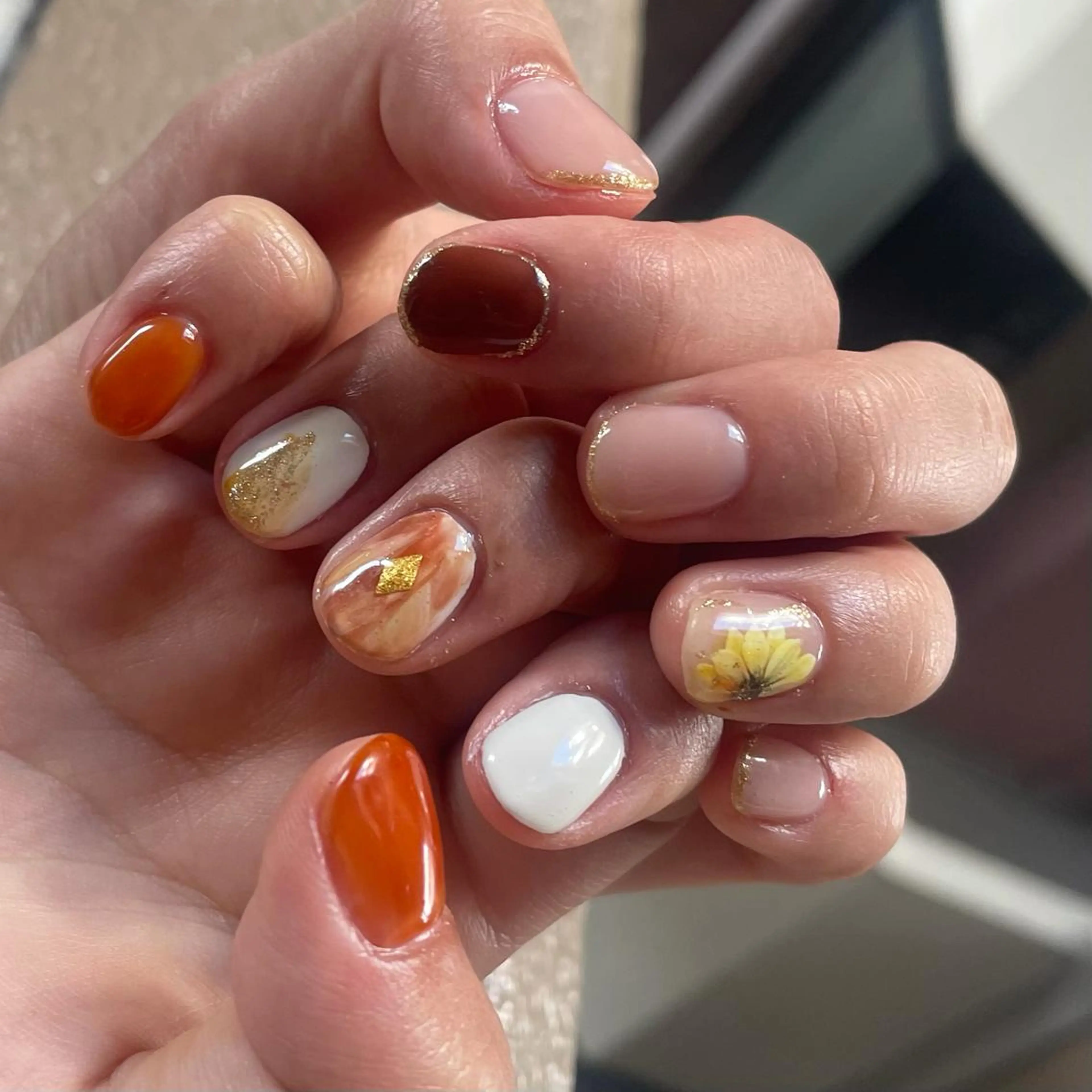 ネイル 奥園 良恵のネイルデザイン