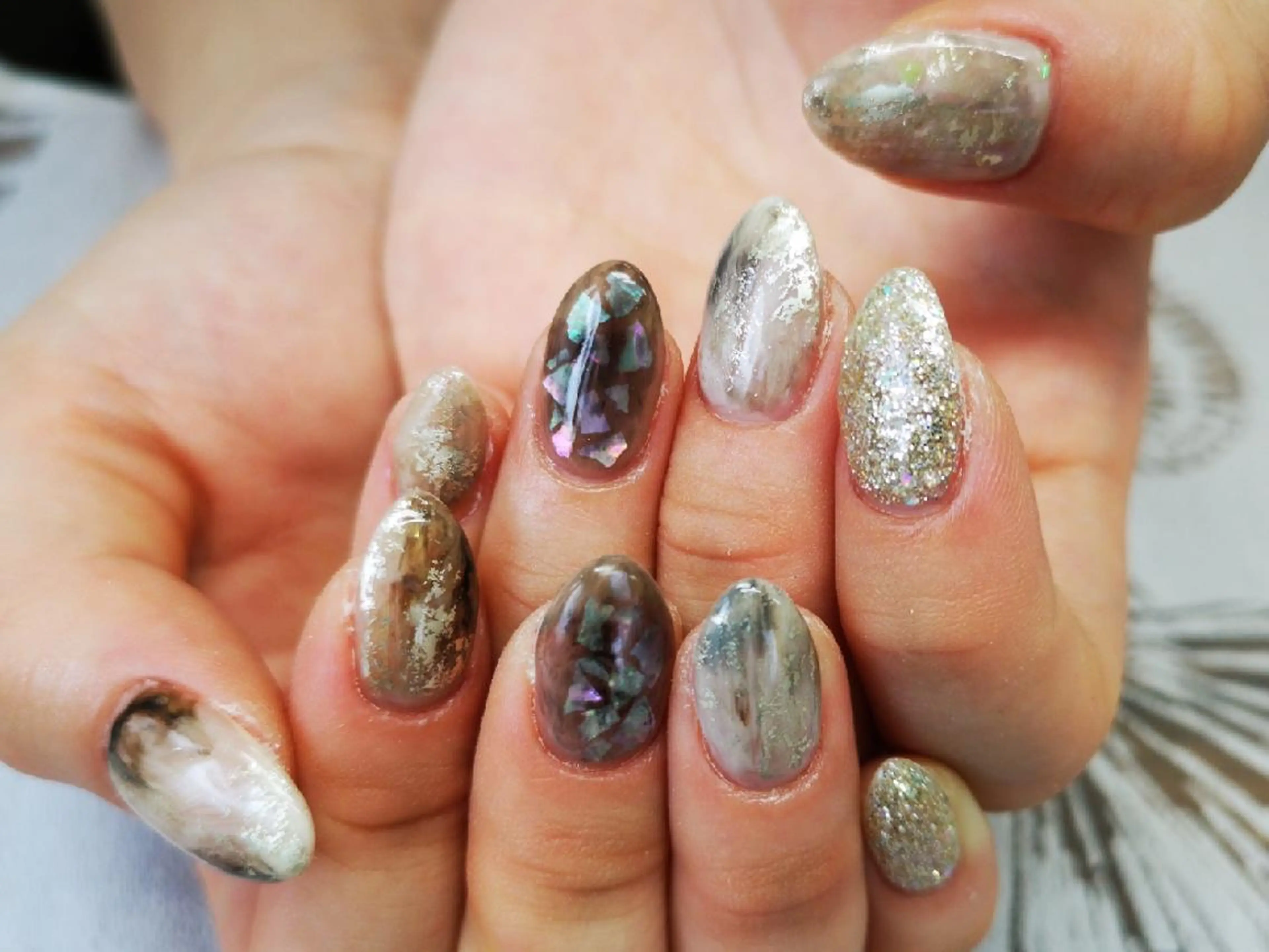 ネイル ニュアンスネイル 石渡 美弥のネイルデザイン