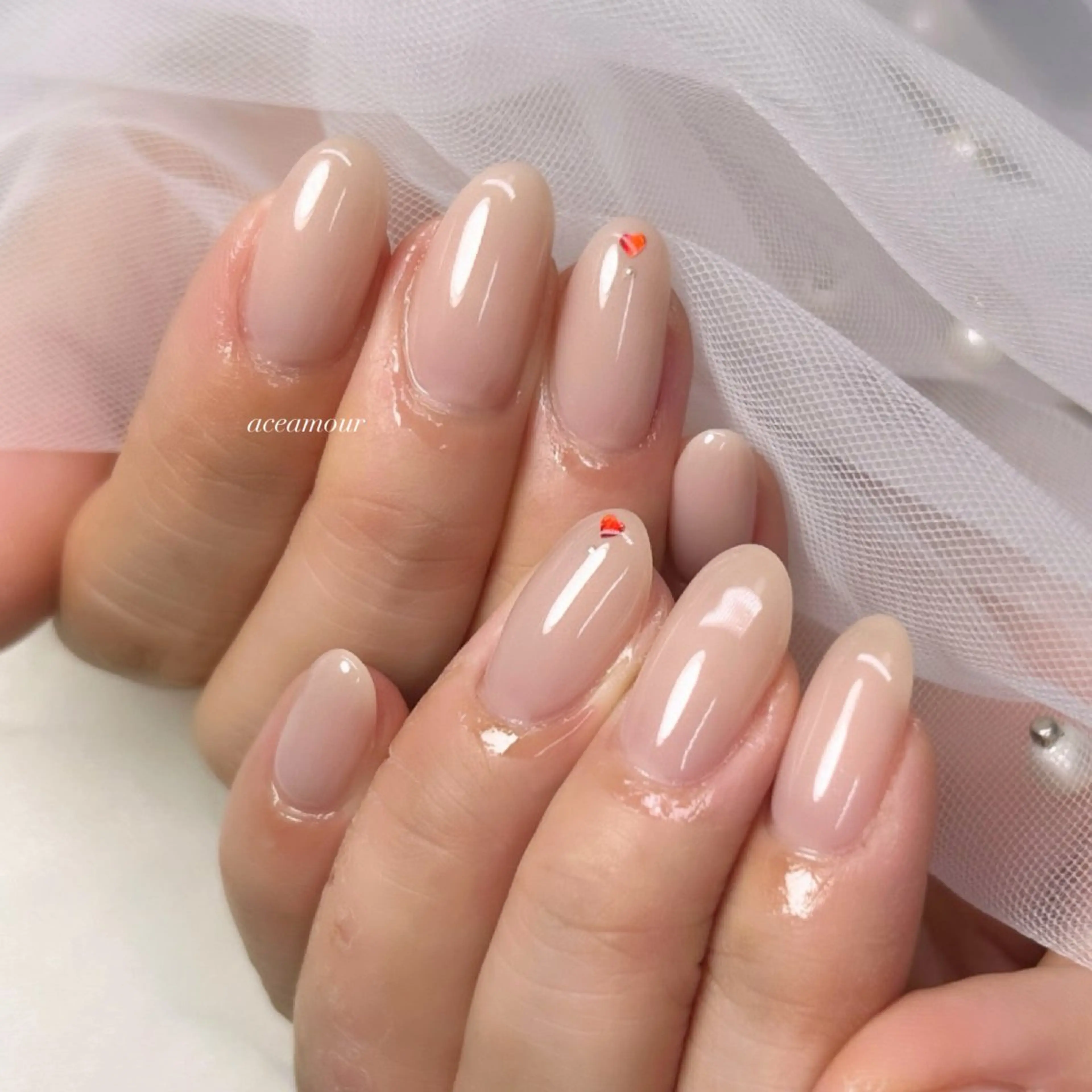 ネイル ネイル/耳つぼ /新ホワイトニングのネイルデザイン