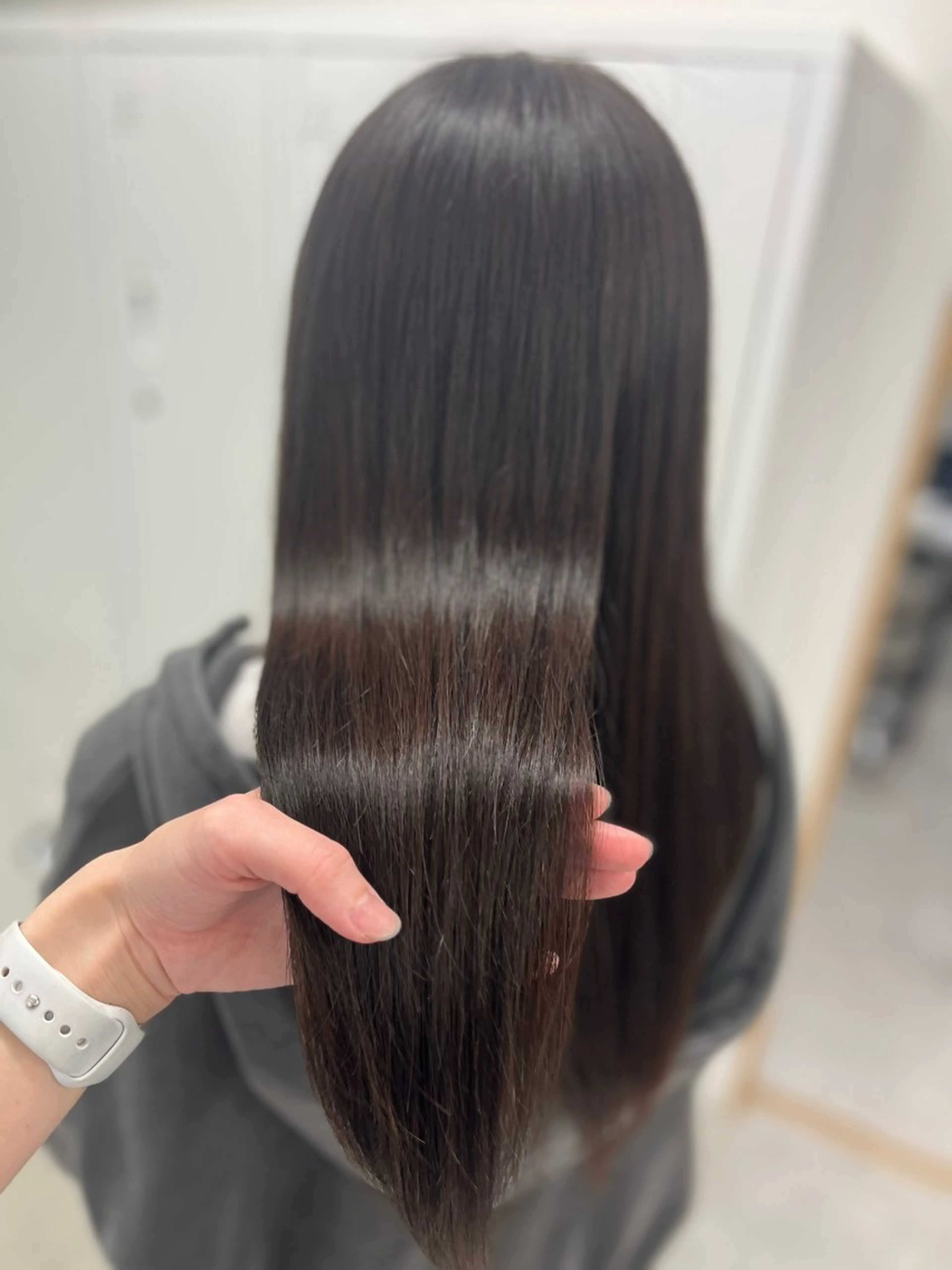 ロング カラー ブラウンカラー カット ヘアカラー トリートメント 🫧ぷる艶カラー🫧 Yuubi🦩のヘアスタイル