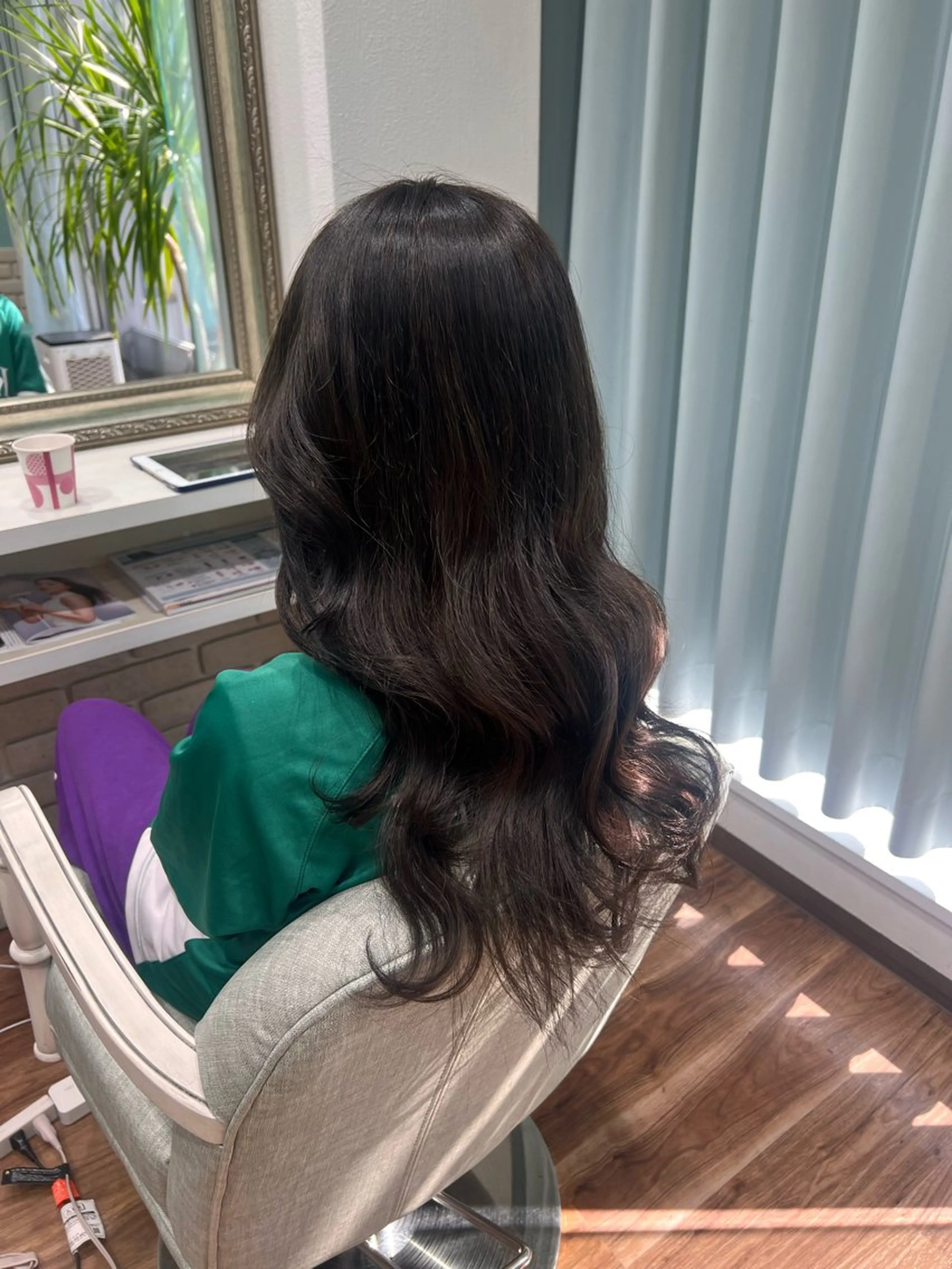 ロング カラー ヘアカラー Re.ly所属・山下/高田馬場 /美髪/透明感カラーのヘアスタイル