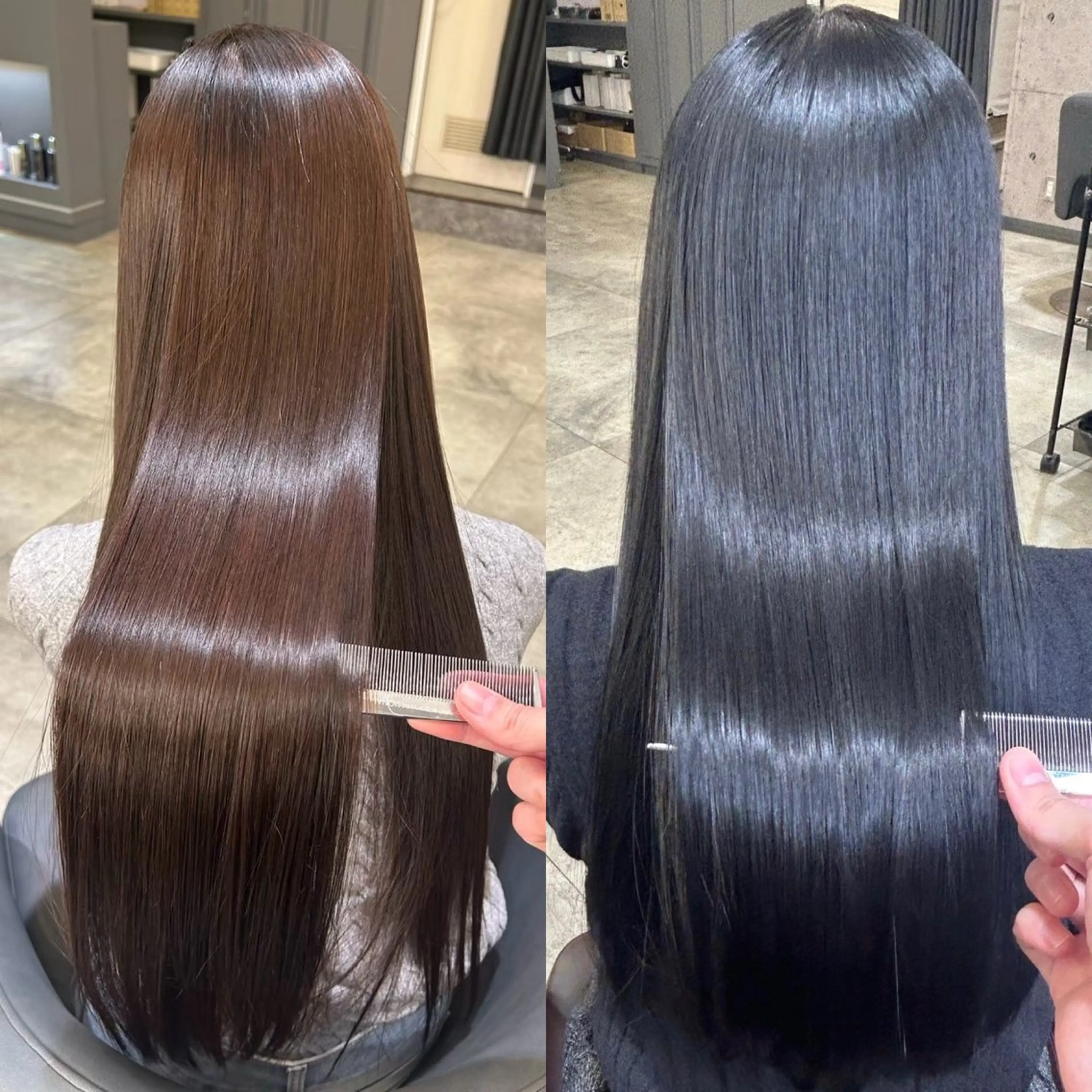 ロング 髪質改善 Noe心斎橋店のヘアスタイル